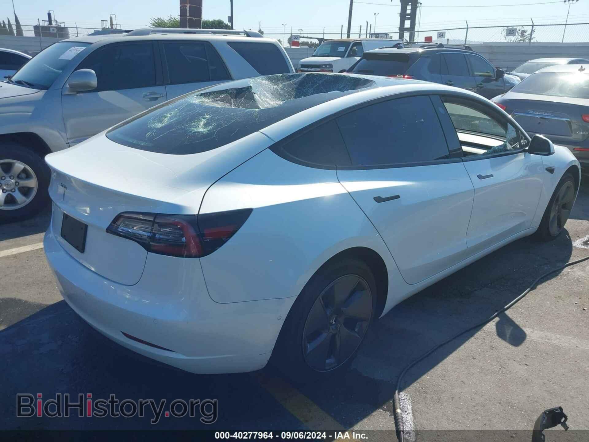 2022 TESLA MODEL 3 - VIN: 5YJ3E1EA1NF376544 - Фото 4