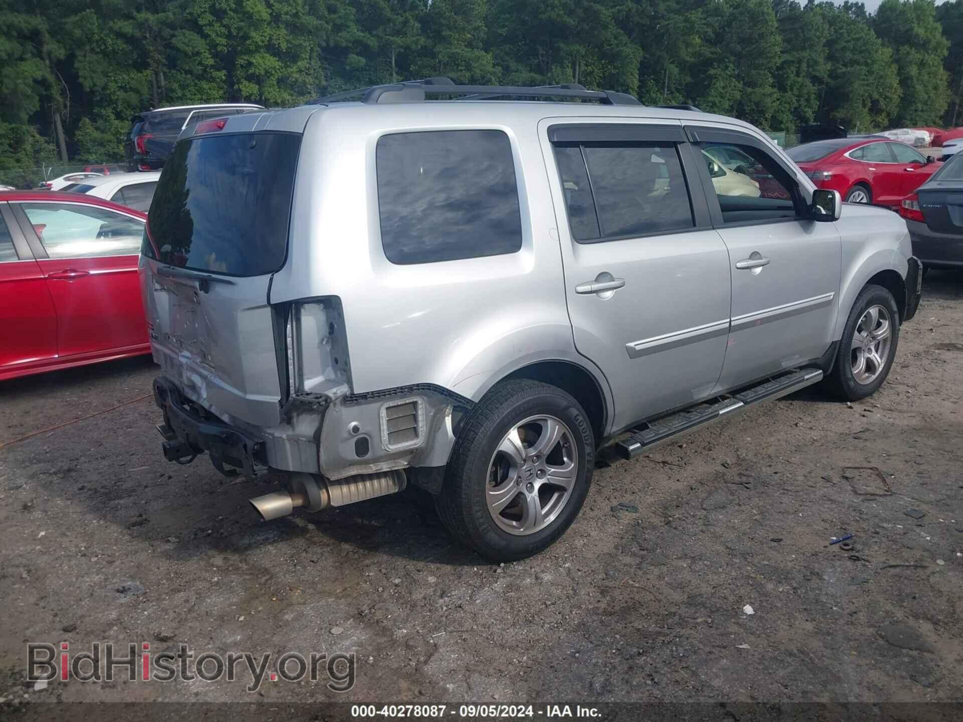 2012 HONDA PILOT - VIN: 5FNYF3H69CB039073 - Фото 4