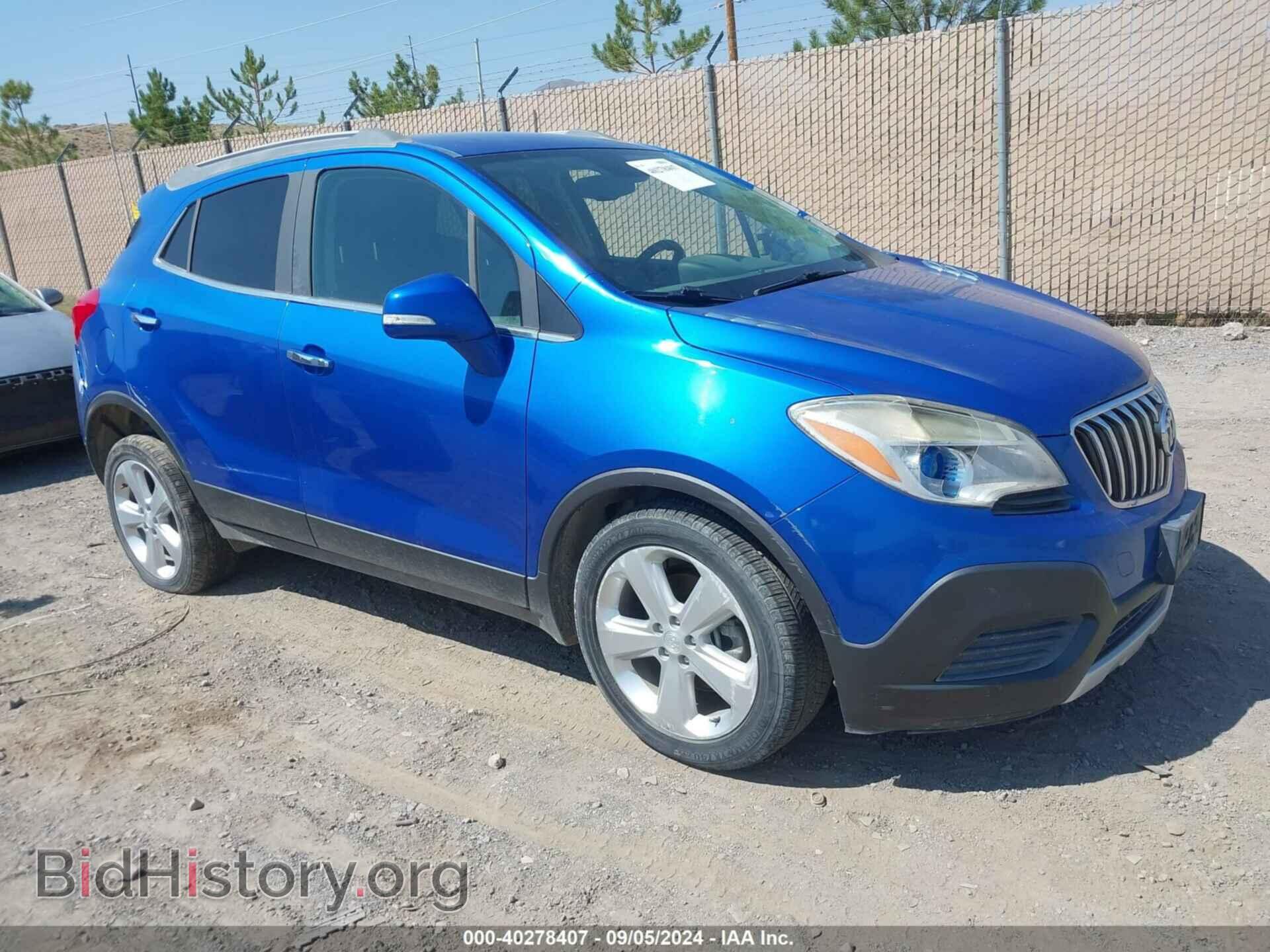 Фотография KL4CJASBXGB723202 - BUICK ENCORE 2016