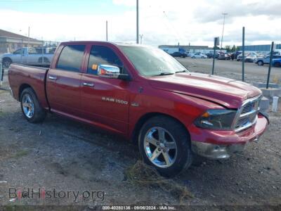 2012 RAM 1500 SLT, red — VIN 1C6RD7LT6CS291064, IAAI