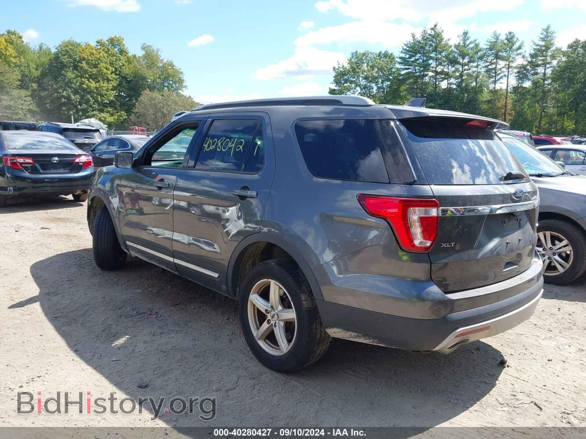 2016 FORD EXPLORER - VIN: 1FM5K8D89GGD08182 - Photo 3