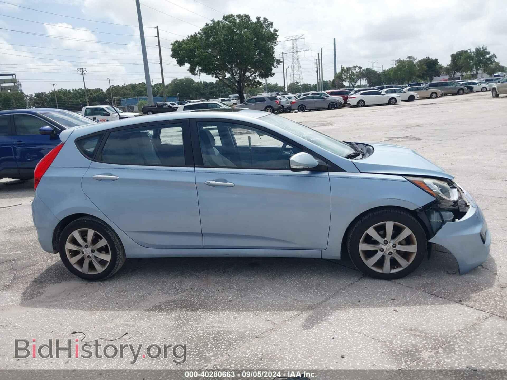 2013 HYUNDAI ACCENT - VIN: KMHCU5AE8DU138159 - Фото 13