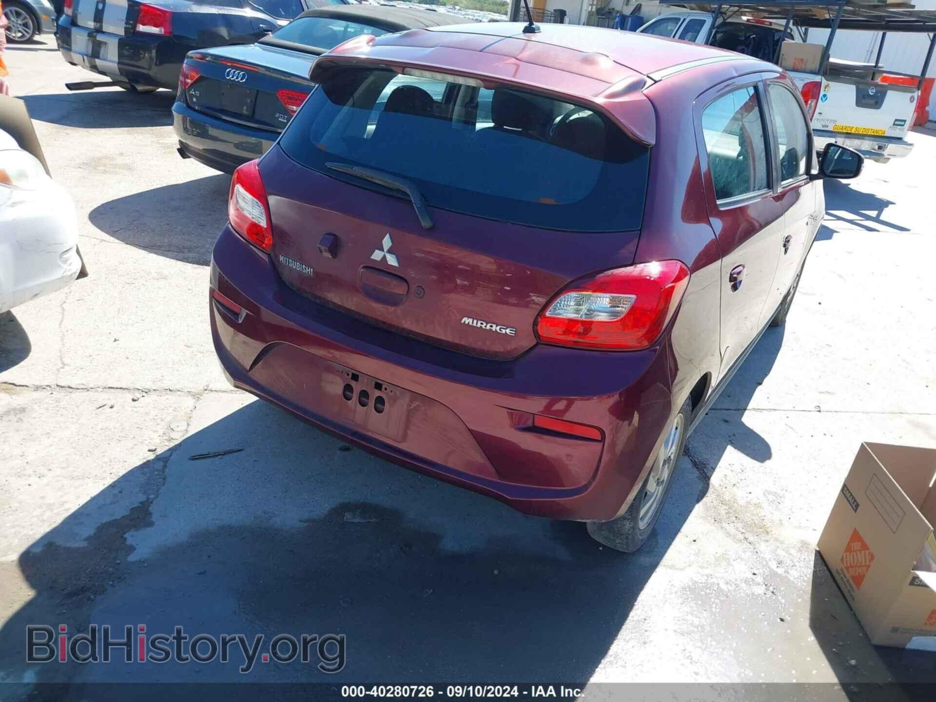 2018 MITSUBISHI MIRAGE - VIN: ML32A4HJ8JH013028 - Фото 4