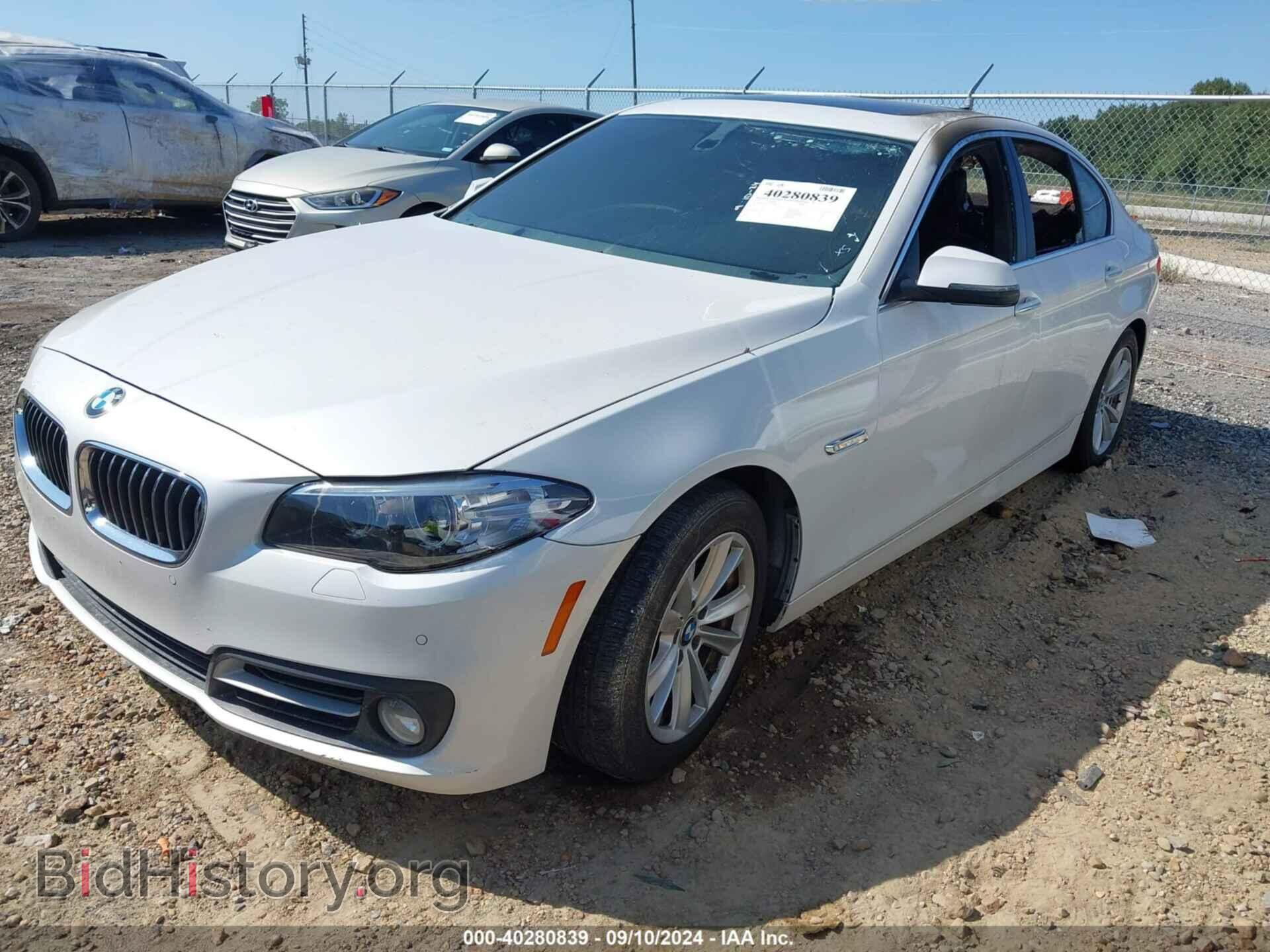 2015 BMW 528I - VIN: WBA5A5C59FD524169 - Фото 2