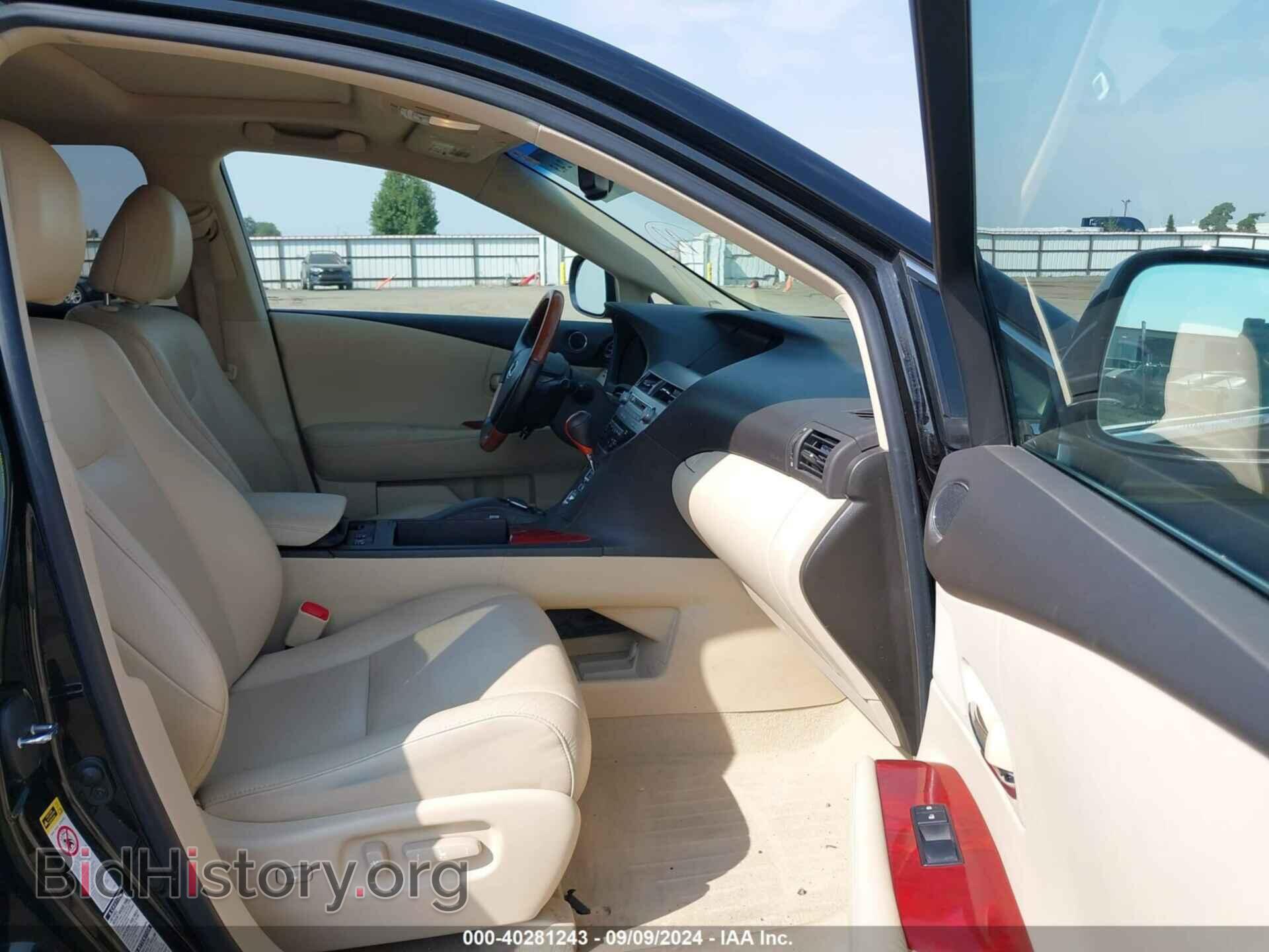 2011 LEXUS RX 350 - VIN: 2T2BK1BA9BC115294 - Фото 5