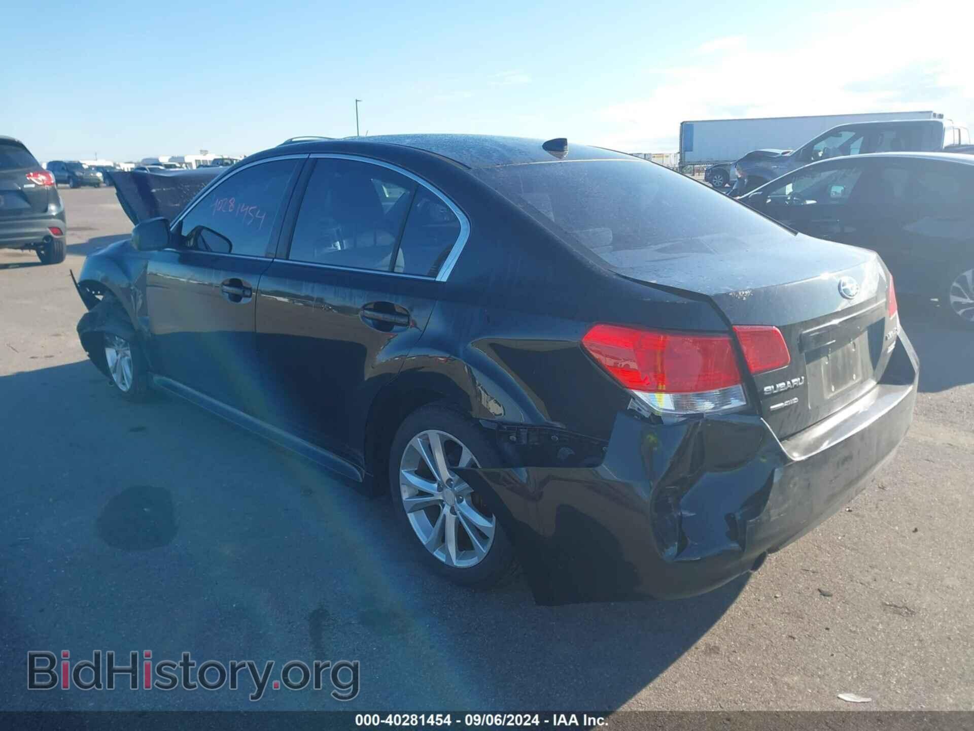 2014 SUBARU LEGACY - VIN: 4S3BMBC6XE3034476 - Фото 3