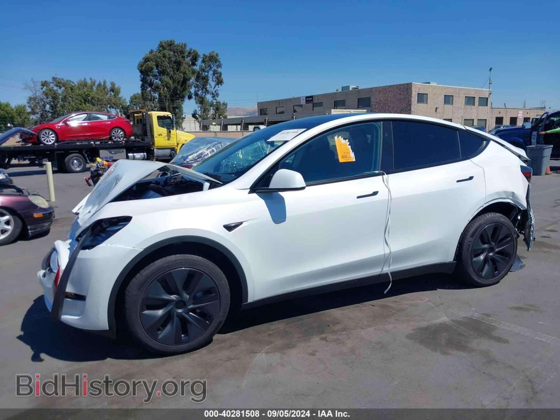 2024 TESLA MODEL Y - VIN: 7SAYGDEE5RF120081 - Фото 2