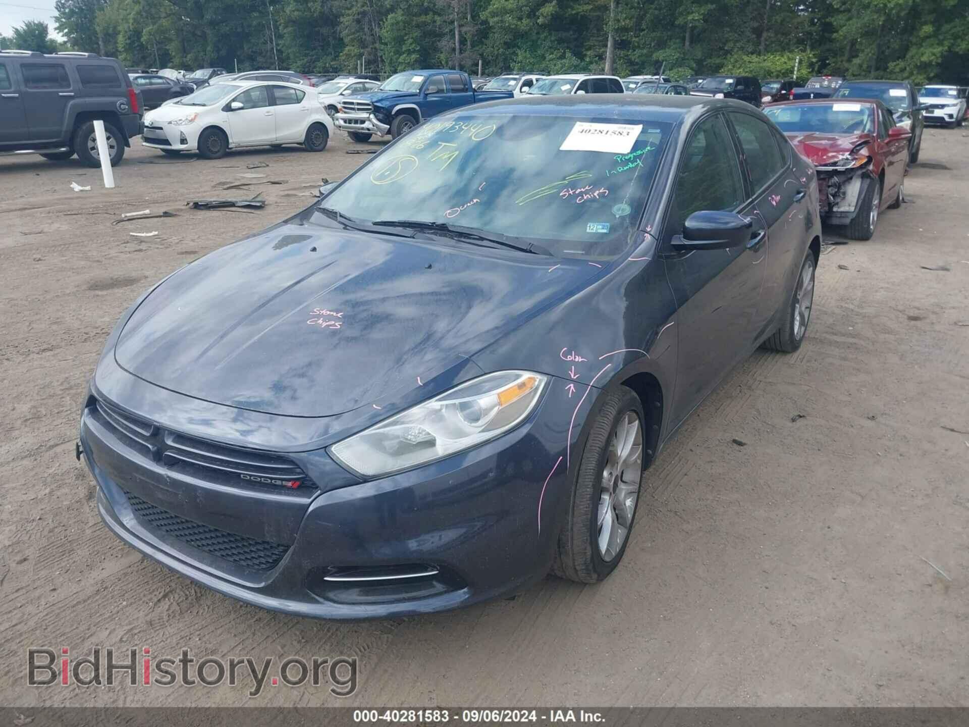 2013 DODGE DART - VIN: 1C3CDFBA0DD154544 - Фото 2