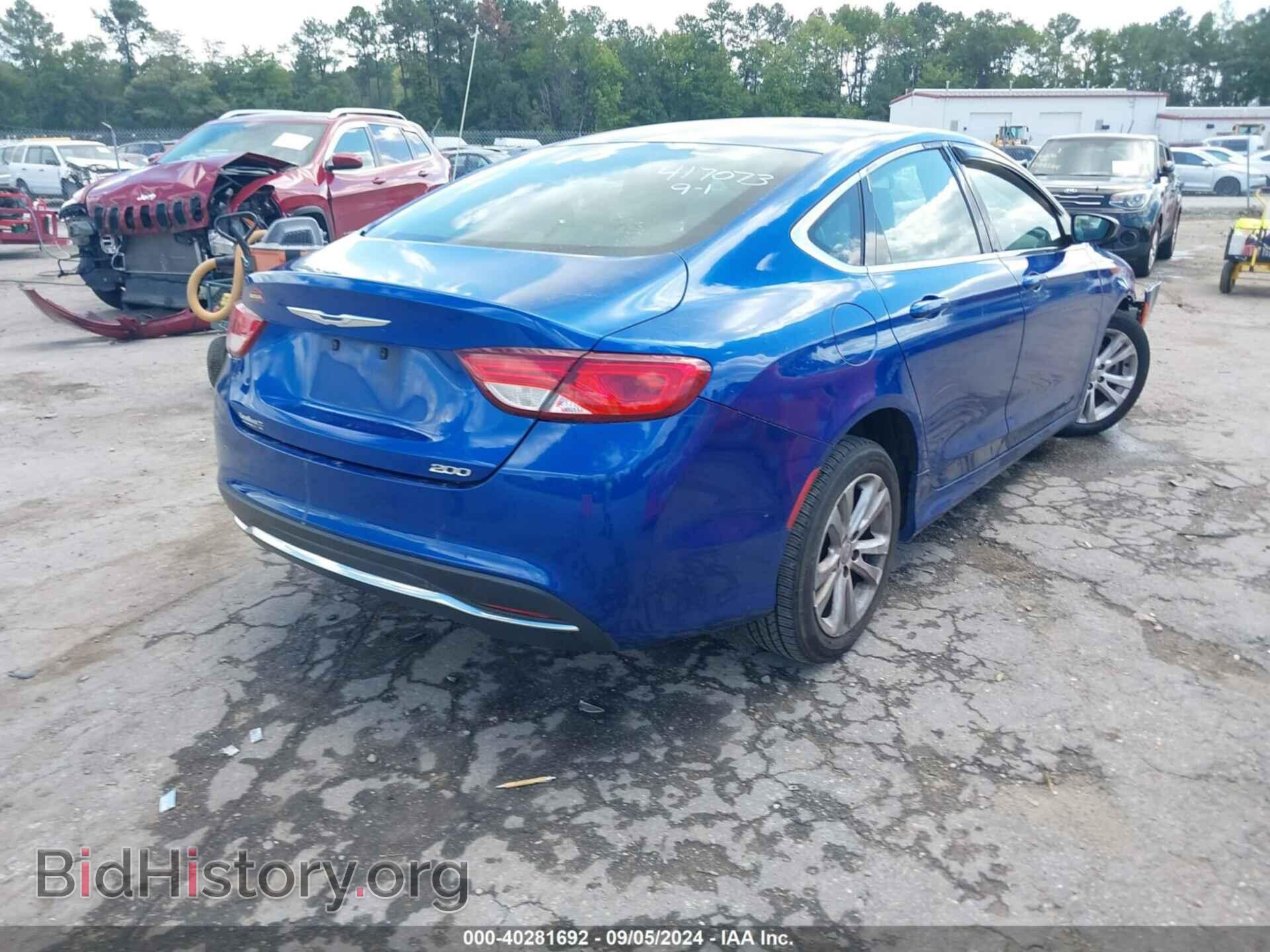 2015 CHRYSLER 200 - VIN: 1C3CCCAB1FN703953 - Фото 4