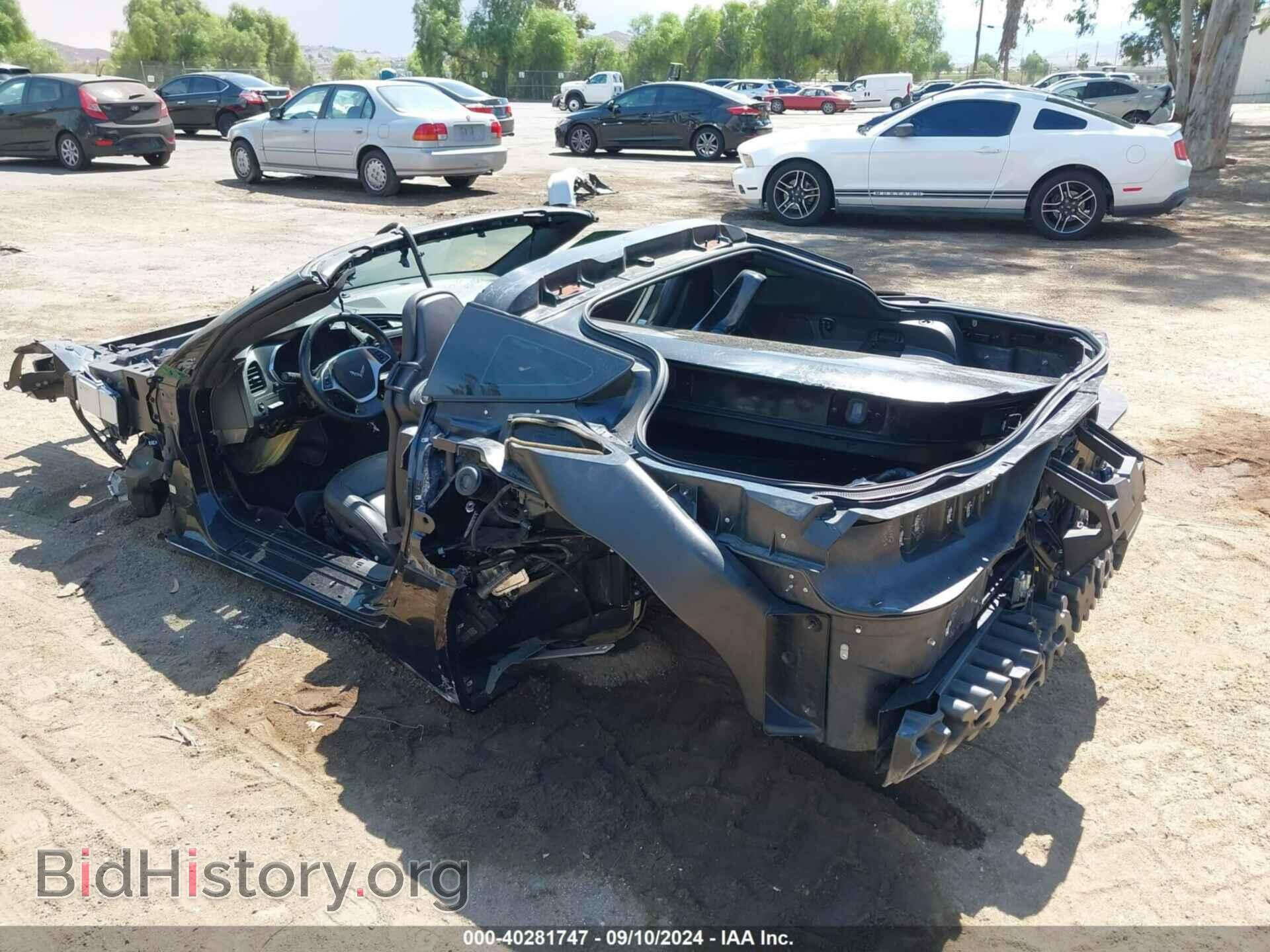 2015 CHEVROLET CORVETTE - VIN: 1G1YL2D73F5122840 - Фото 3