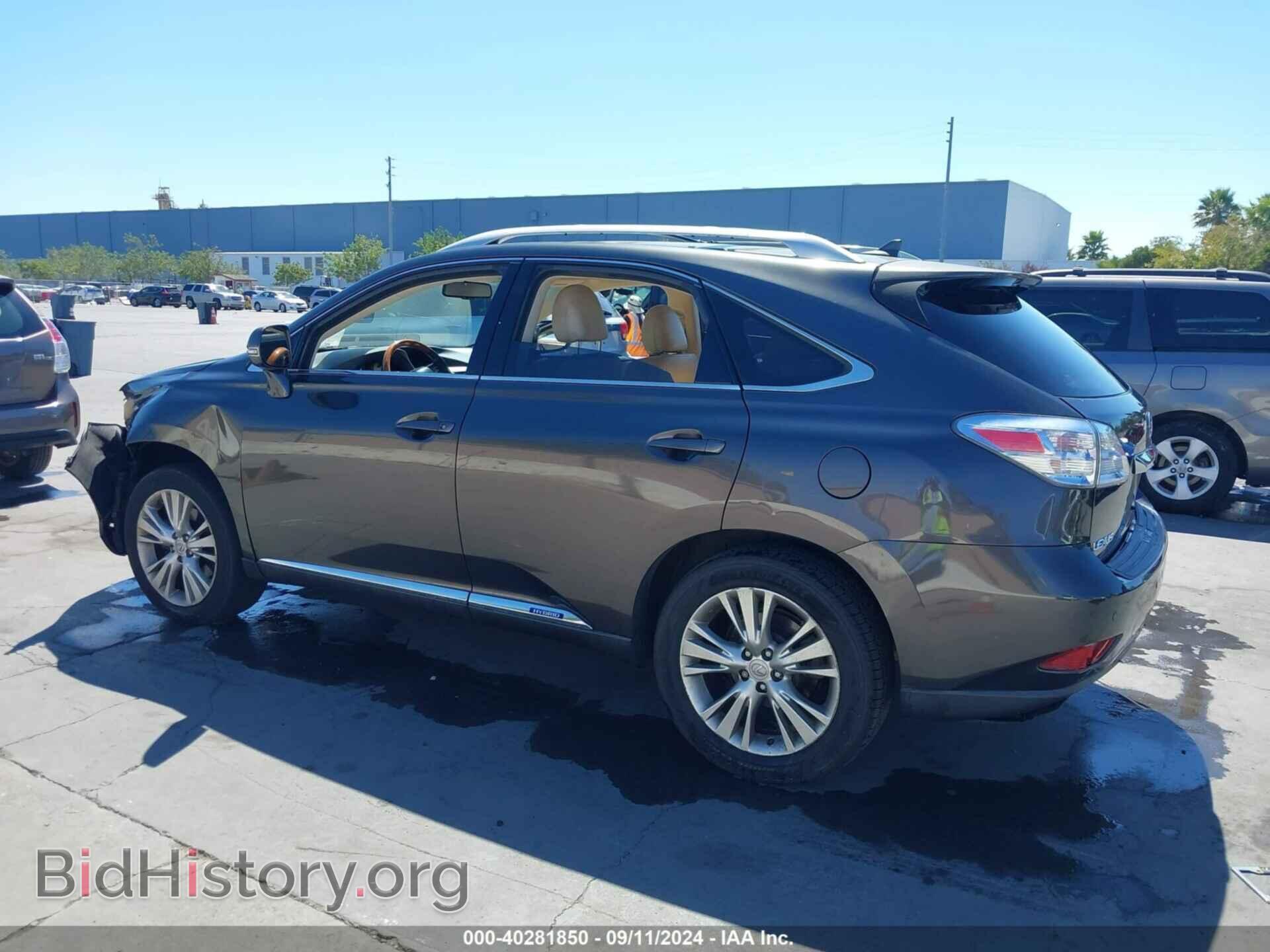 2010 LEXUS RX 450H - VIN: JTJBC1BA7A2413855 - Фото 3