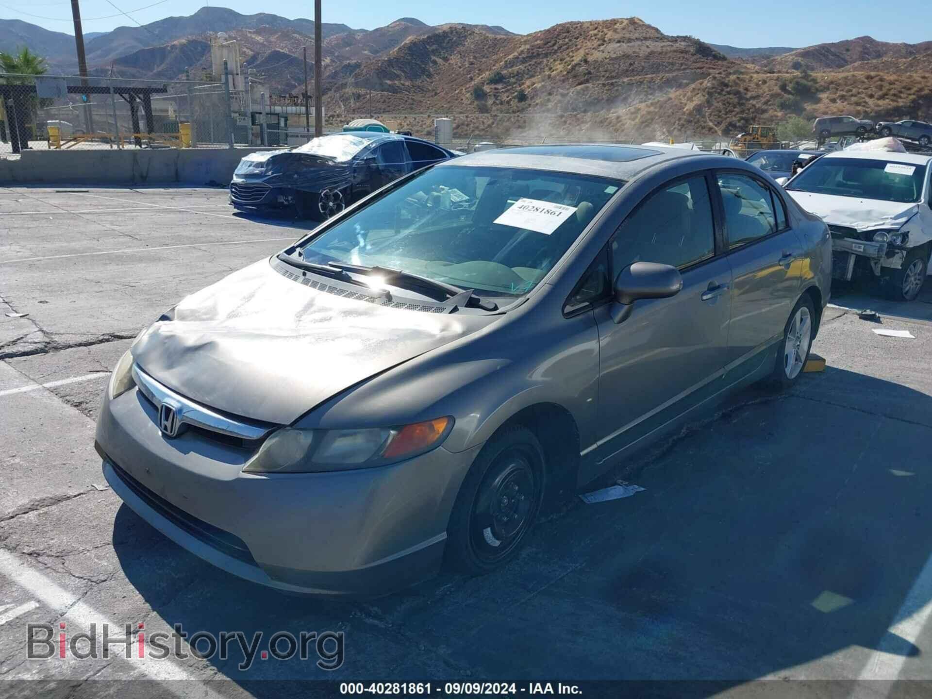 2006 HONDA CIVIC - VIN: JHMFA15806S009482 - Фото 2