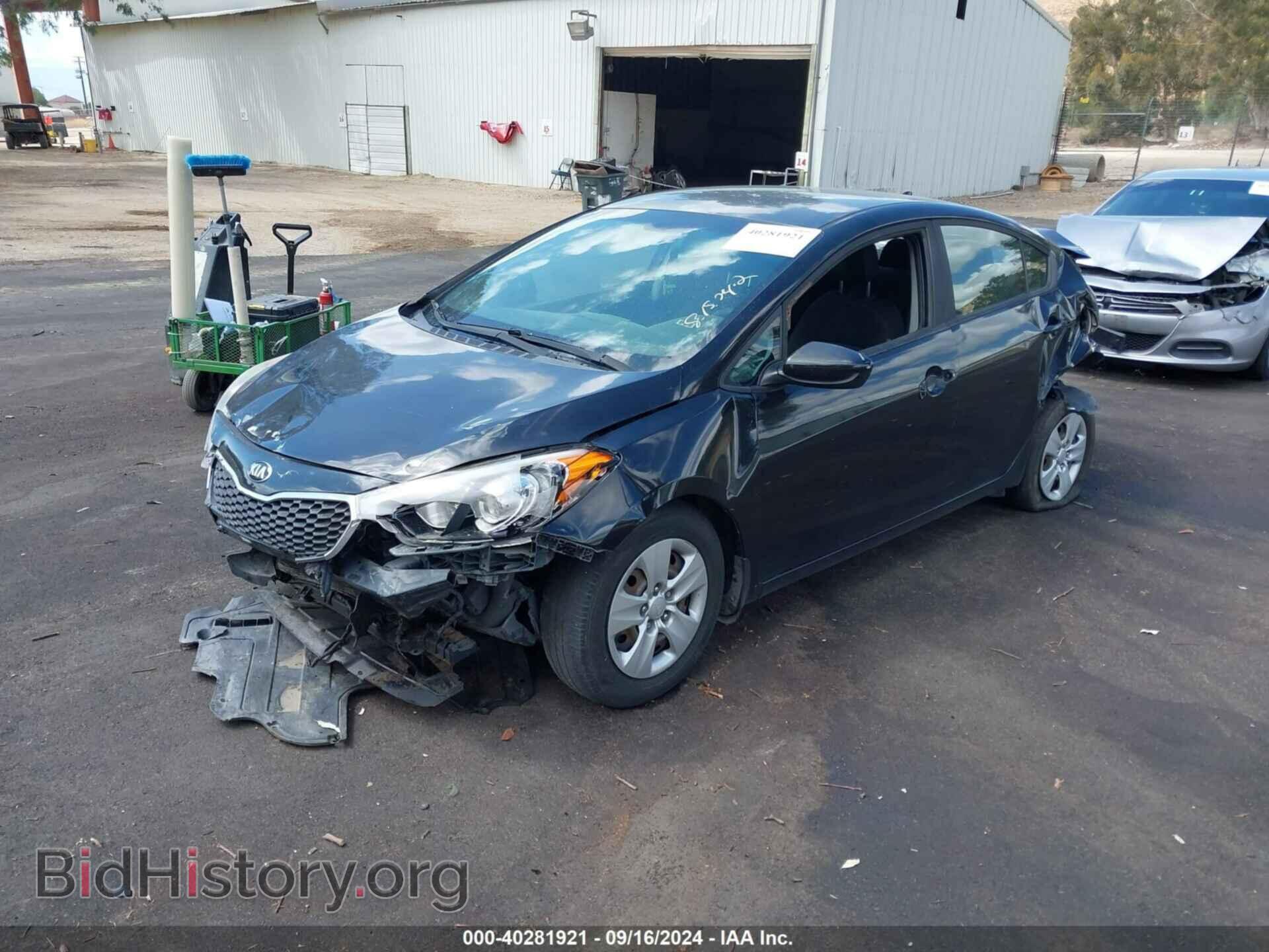 2016 KIA FORTE - VIN: KNAFK4A6XG5577577 - Фото 2