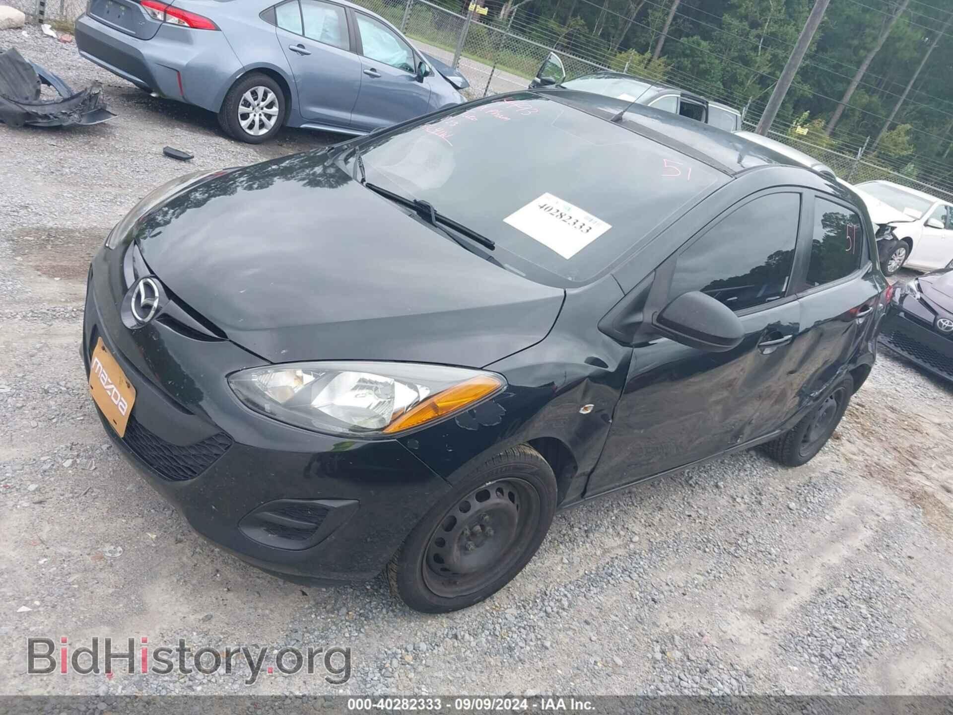 2014 MAZDA MAZDA2 - VIN: JM1DE1KY0E0172953 - Фото 2