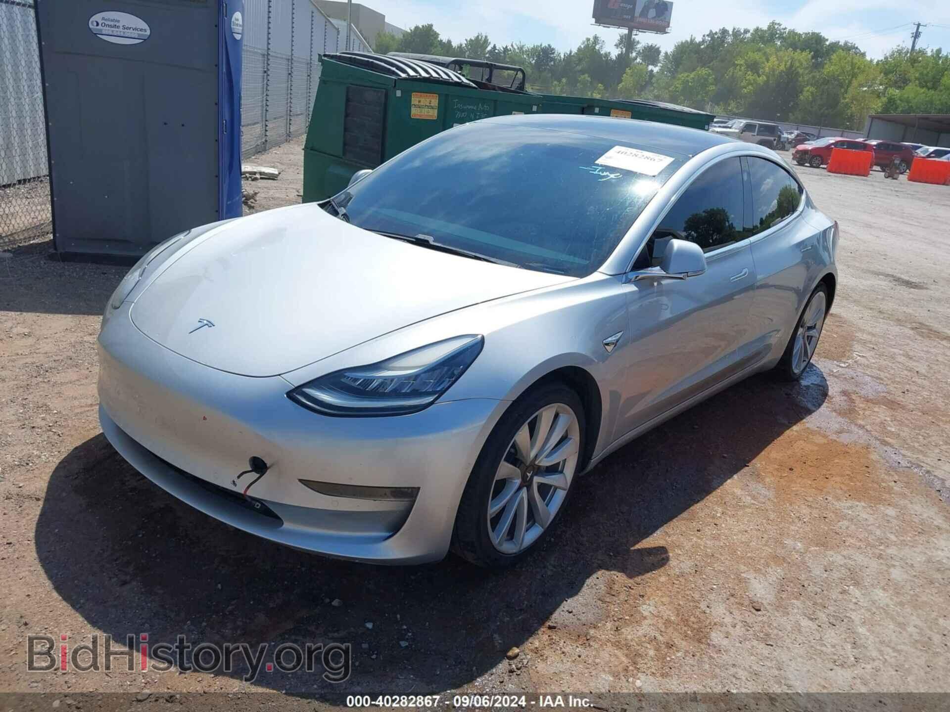 2018 TESLA MODEL 3 - VIN: 5YJ3E1EB7JF100579 - Фото 2