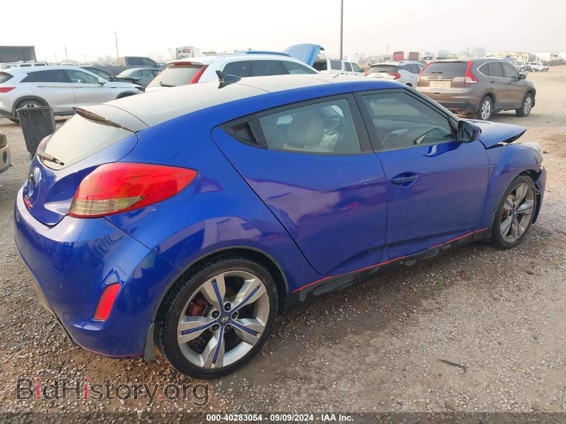 2012 HYUNDAI VELOSTER - VIN: KMHTC6AD6CU060754 - Фото 4