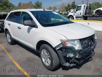2010 Ford EDGE SE, white — VIN 2FMDK3GC6ABB40739, IAAI