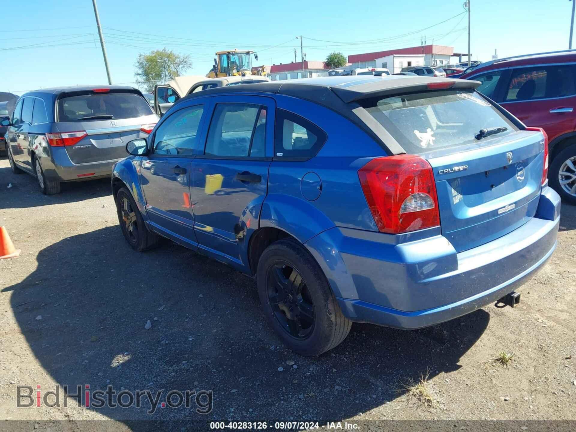 2007 DODGE CALIBER - VIN: 1B3HB48B67D301564 - Фото 3