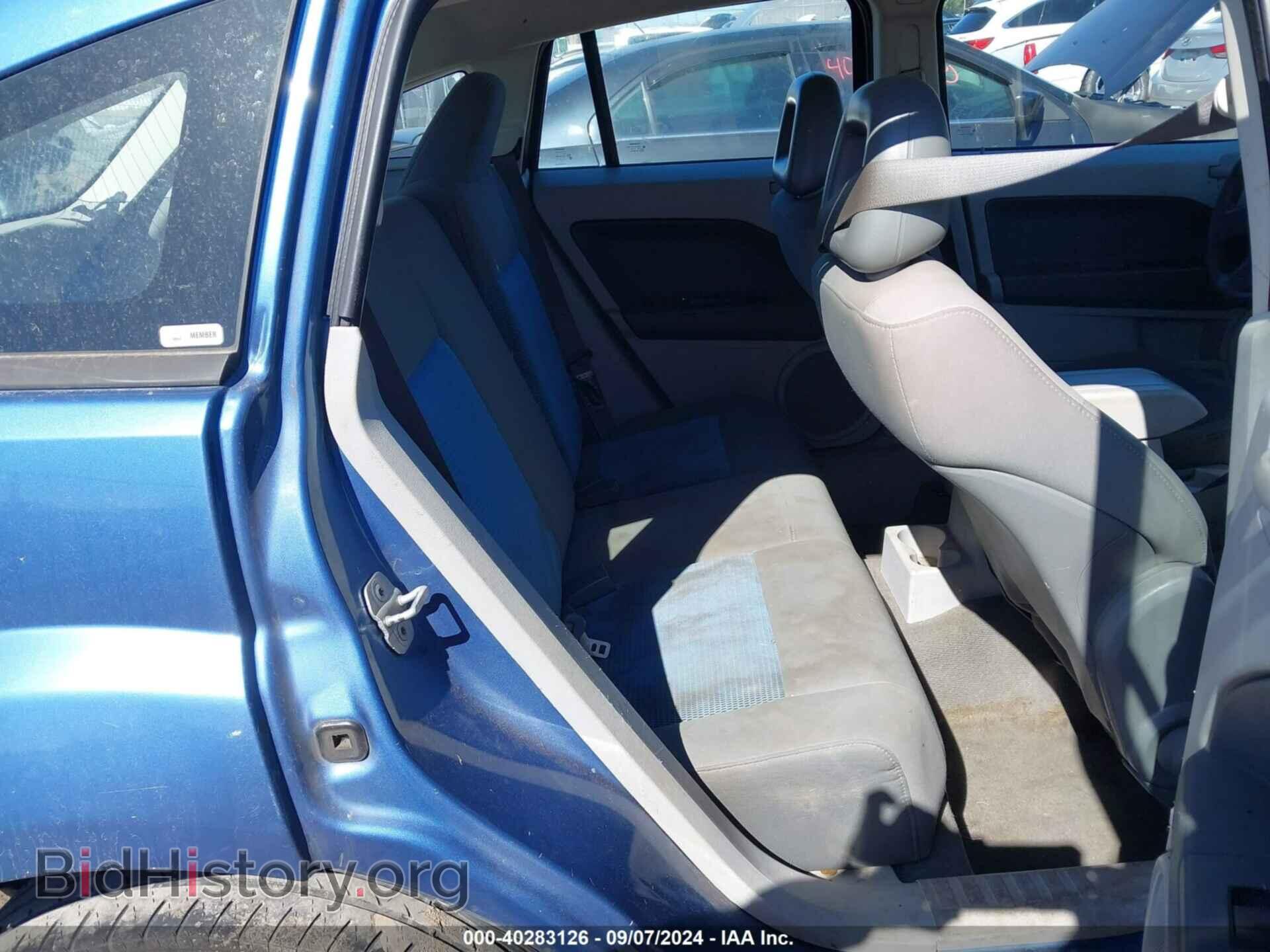 2007 DODGE CALIBER - VIN: 1B3HB48B67D301564 - Фото 8