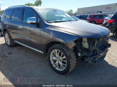 2014 Dodge DURANGO Citadel, серый — VIN 1C4SDJET3EC397442, IAAI