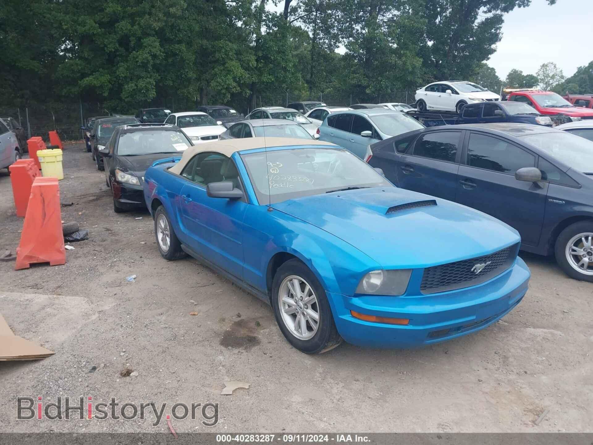 Photo 1ZVFT84N675307656 - FORD MUSTANG 2007