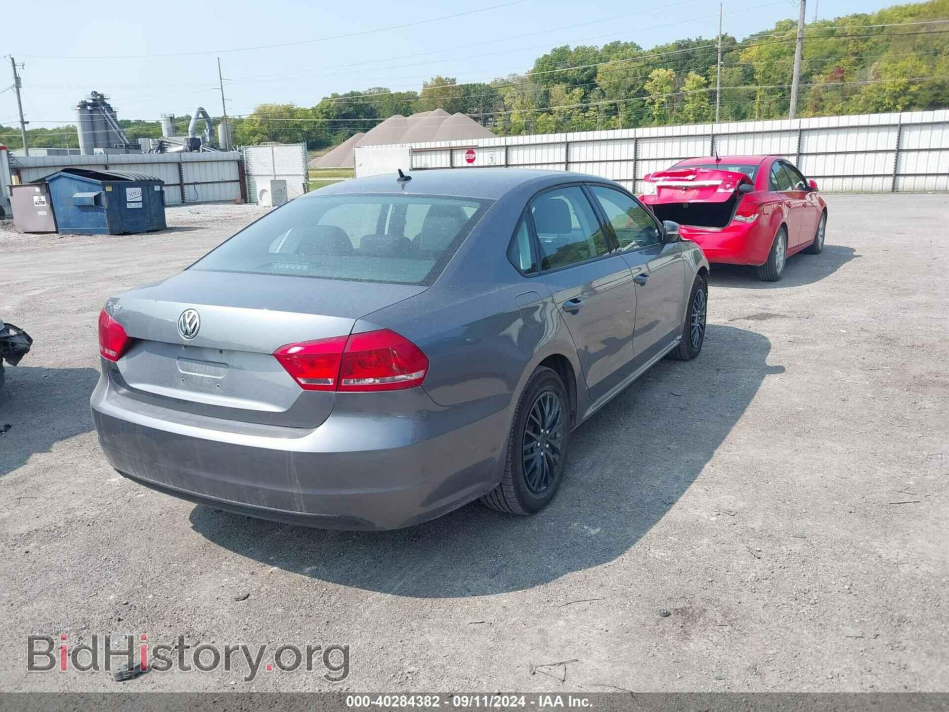 2013 VOLKSWAGEN PASSAT - VIN: 1VWAP7A37DC004825 - Фото 4
