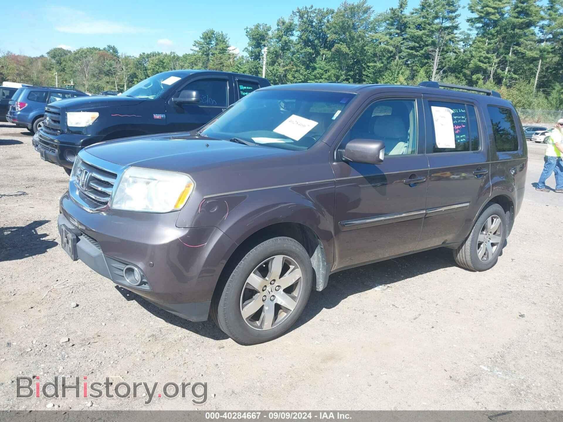 2013 HONDA PILOT - VIN: 5FNYF4H95DB072329 - Фото 2