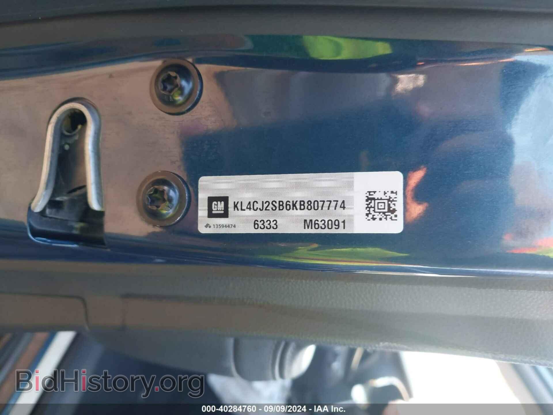 2019 BUICK ENCORE - VIN: KL4CJ2SB6KB807774 - Фото 9