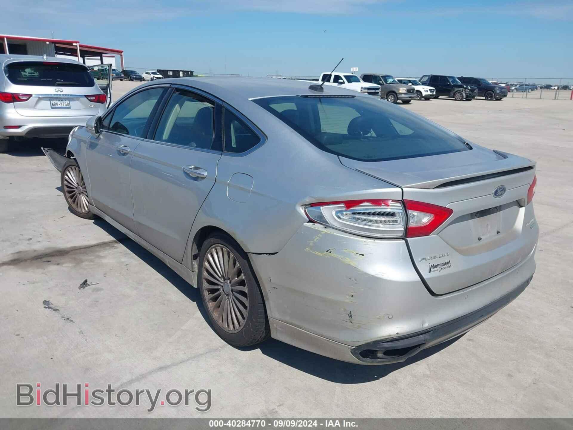 2013 FORD FUSION - VIN: 3FA6P0K96DR223107 - Фото 3