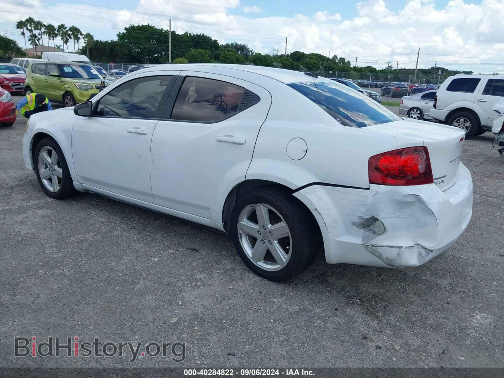 2013 DODGE AVENGER - VIN: 1C3CDZAB2DN566616 - Фото 3