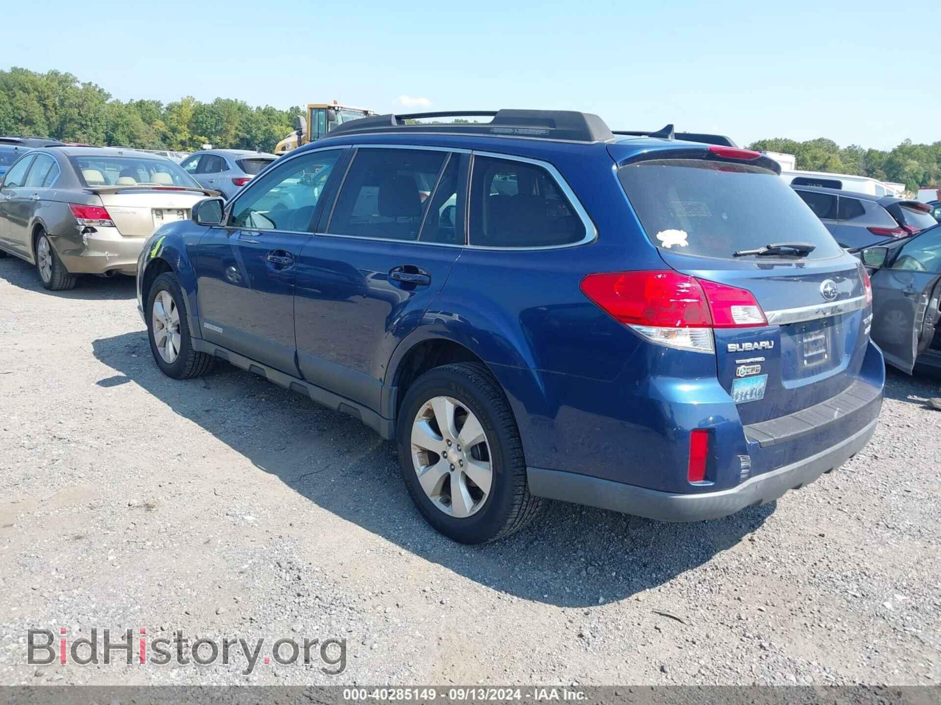 2011 SUBARU OUTBACK - VIN: 4S4BRBLC9B3343015 - Фото 3