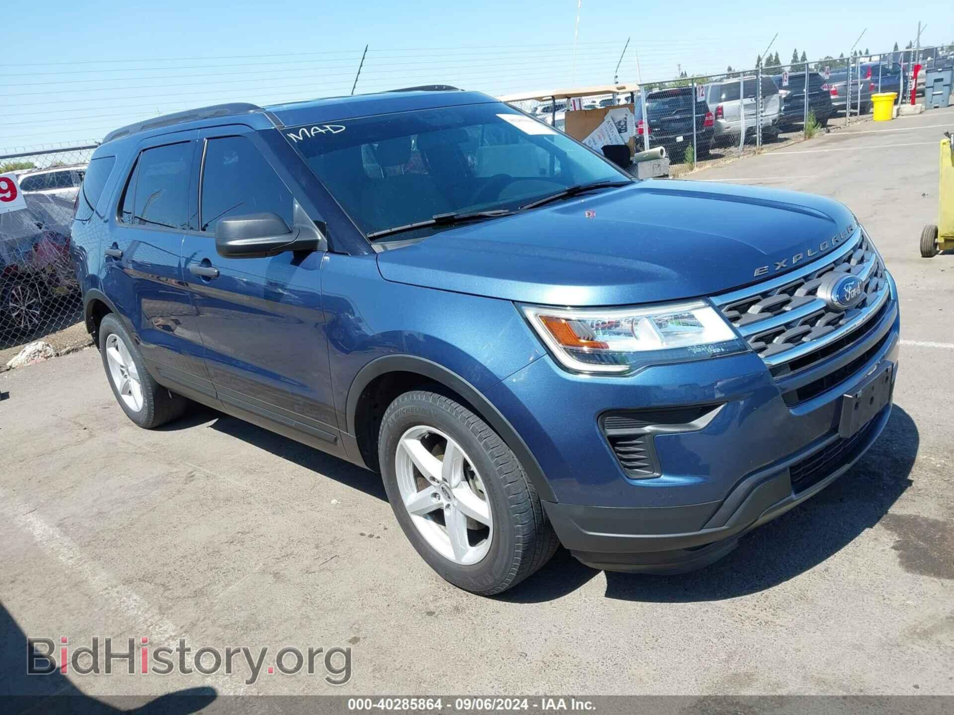 Фотография 1FM5K7B82JGA56585 - FORD EXPLORER 2018
