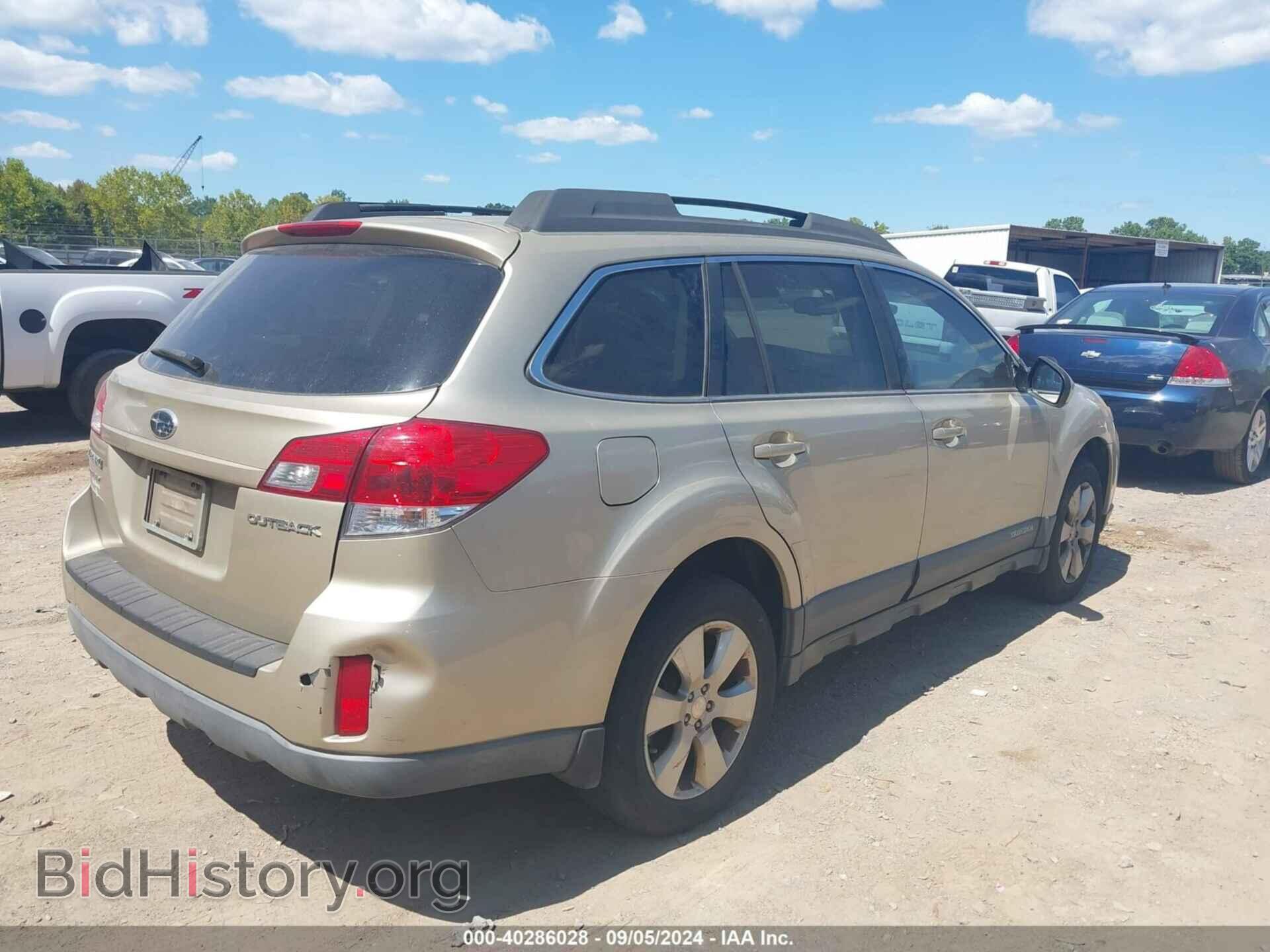 2010 SUBARU OUTBACK - VIN: 4S4BRCCC4A3369042 - Фото 4