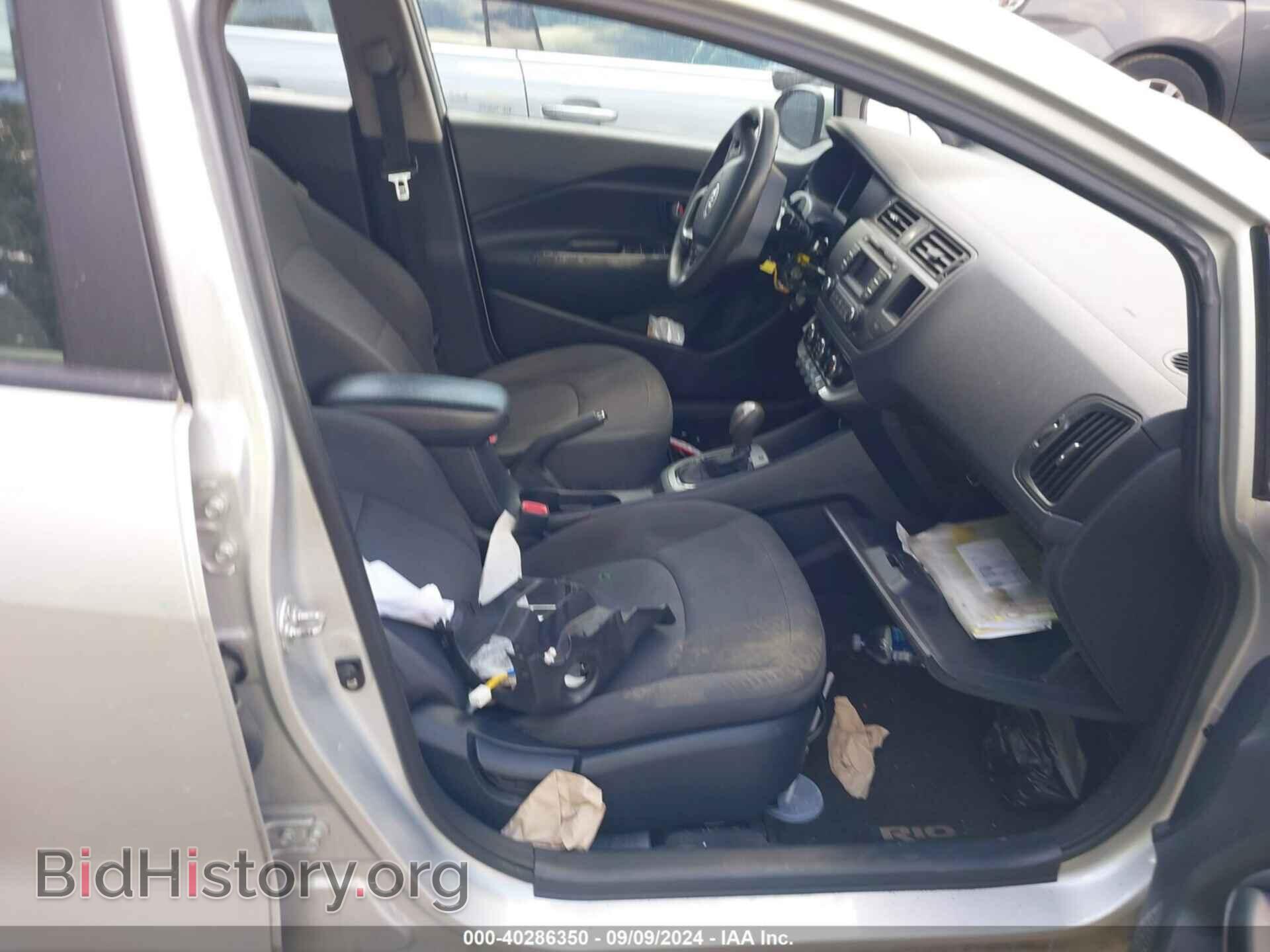 2013 KIA RIO - VIN: KNADN4A37D6114001 - Фото 5