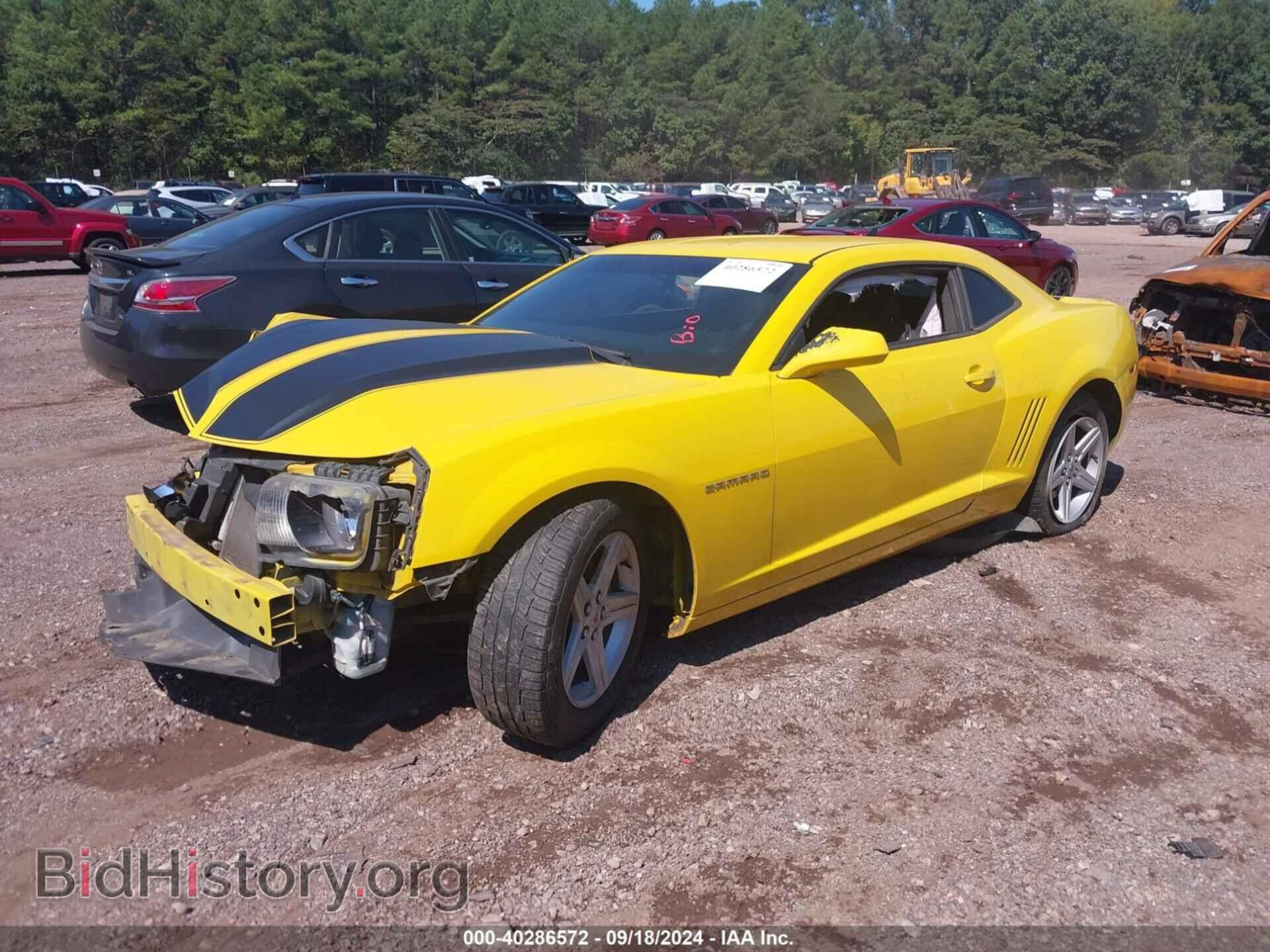 2012 CHEVROLET CAMARO - VIN: 2G1FB1E31C9200322 - Фото 2