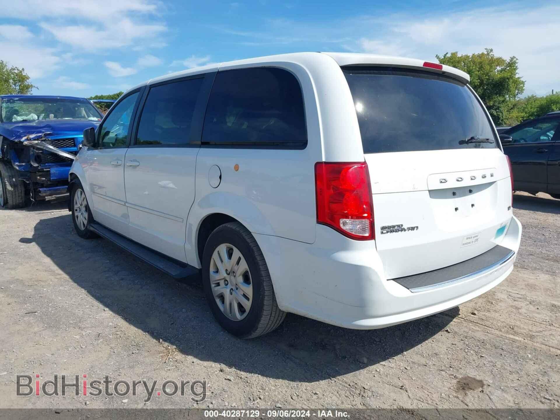 2016 DODGE GRAND CARAVAN - VIN: 2C4RDGBG2GR259152 - Фото 3