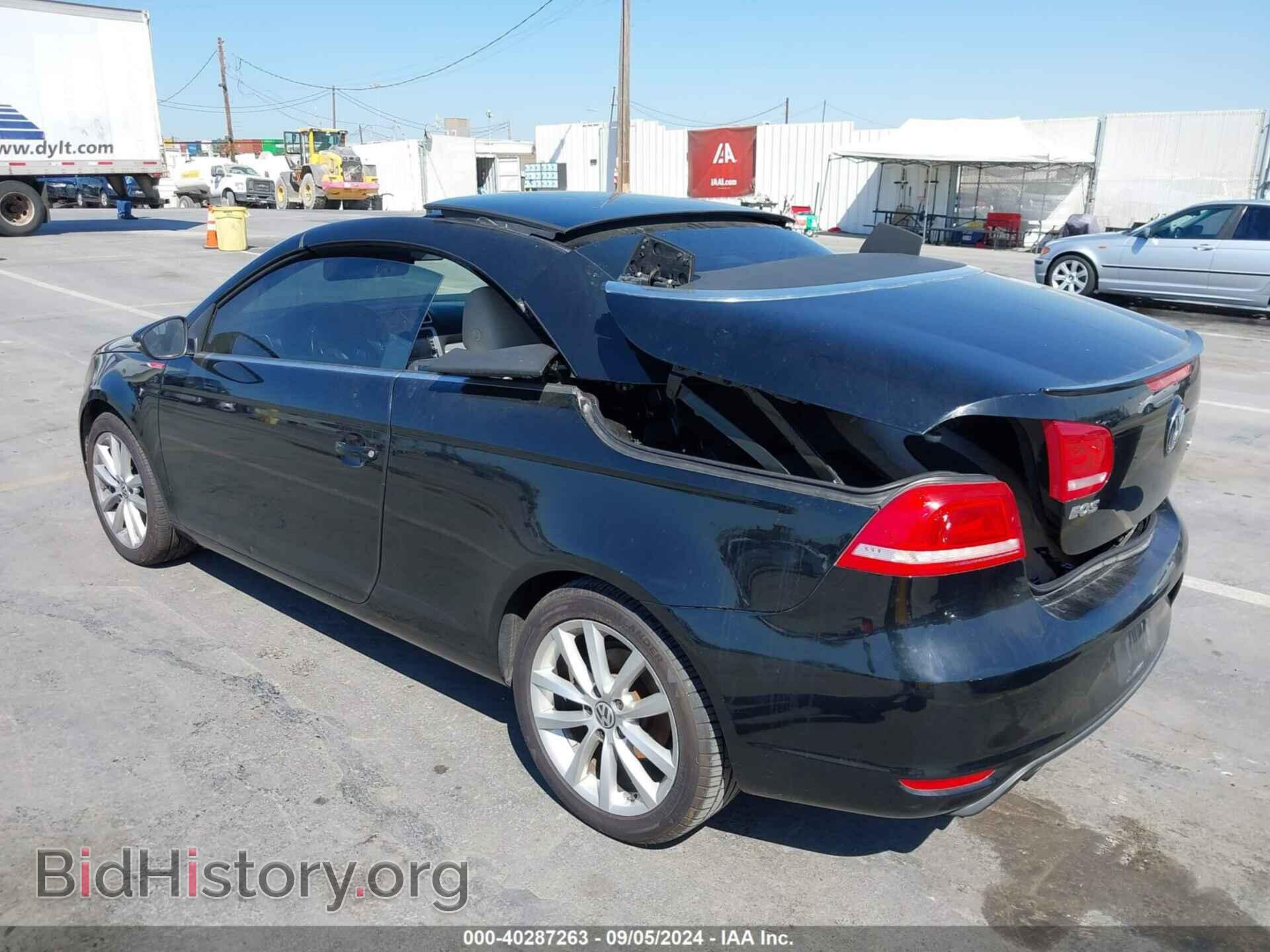 2012 VOLKSWAGEN EOS - VIN: WVWBW7AH0CV001855 - Фото 3
