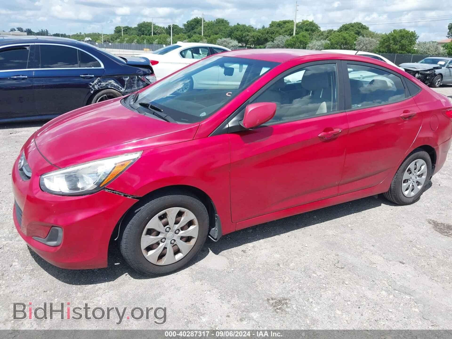 2016 HYUNDAI ACCENT - VIN: KMHCT4AE3GU158465 - Фото 2