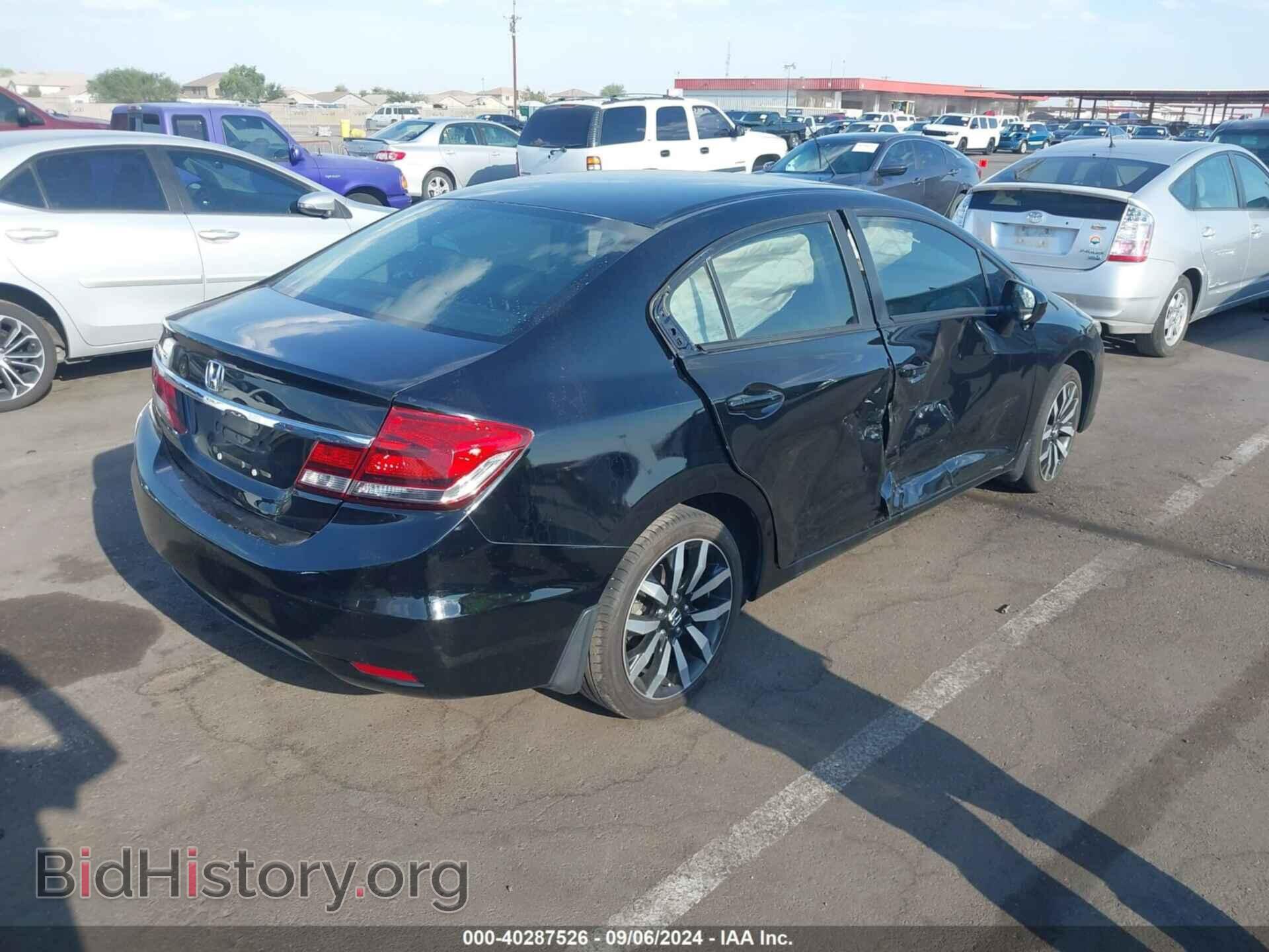 2015 HONDA CIVIC - VIN: 2HGFB2F92FH553597 - Фото 4