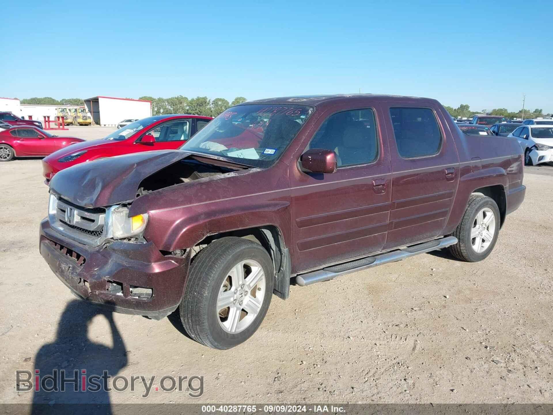 2009 HONDA RIDGELINE - VIN: 5FPYK16509B107836 - Фото 2