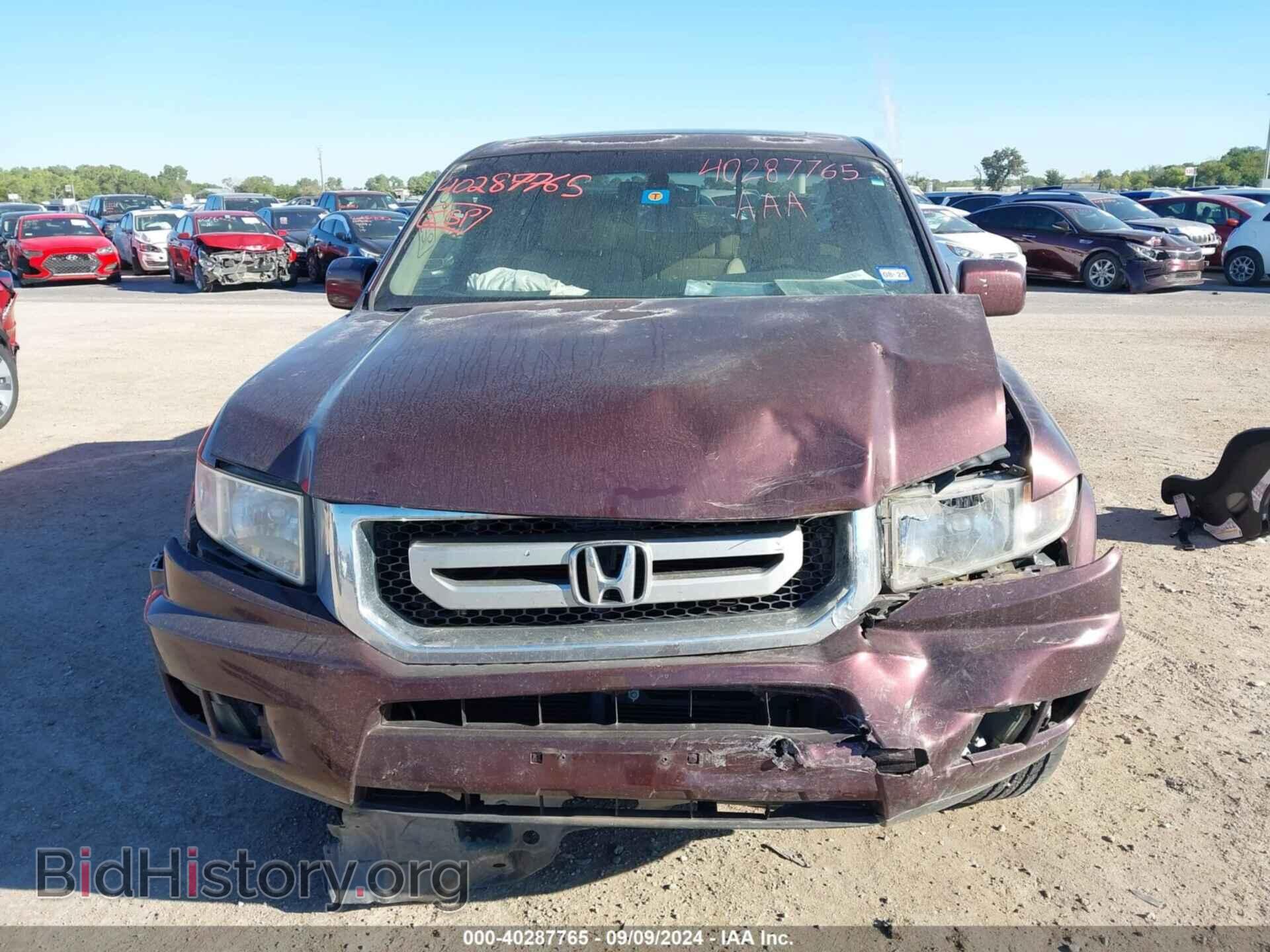 2009 HONDA RIDGELINE - VIN: 5FPYK16509B107836 - Фото 6