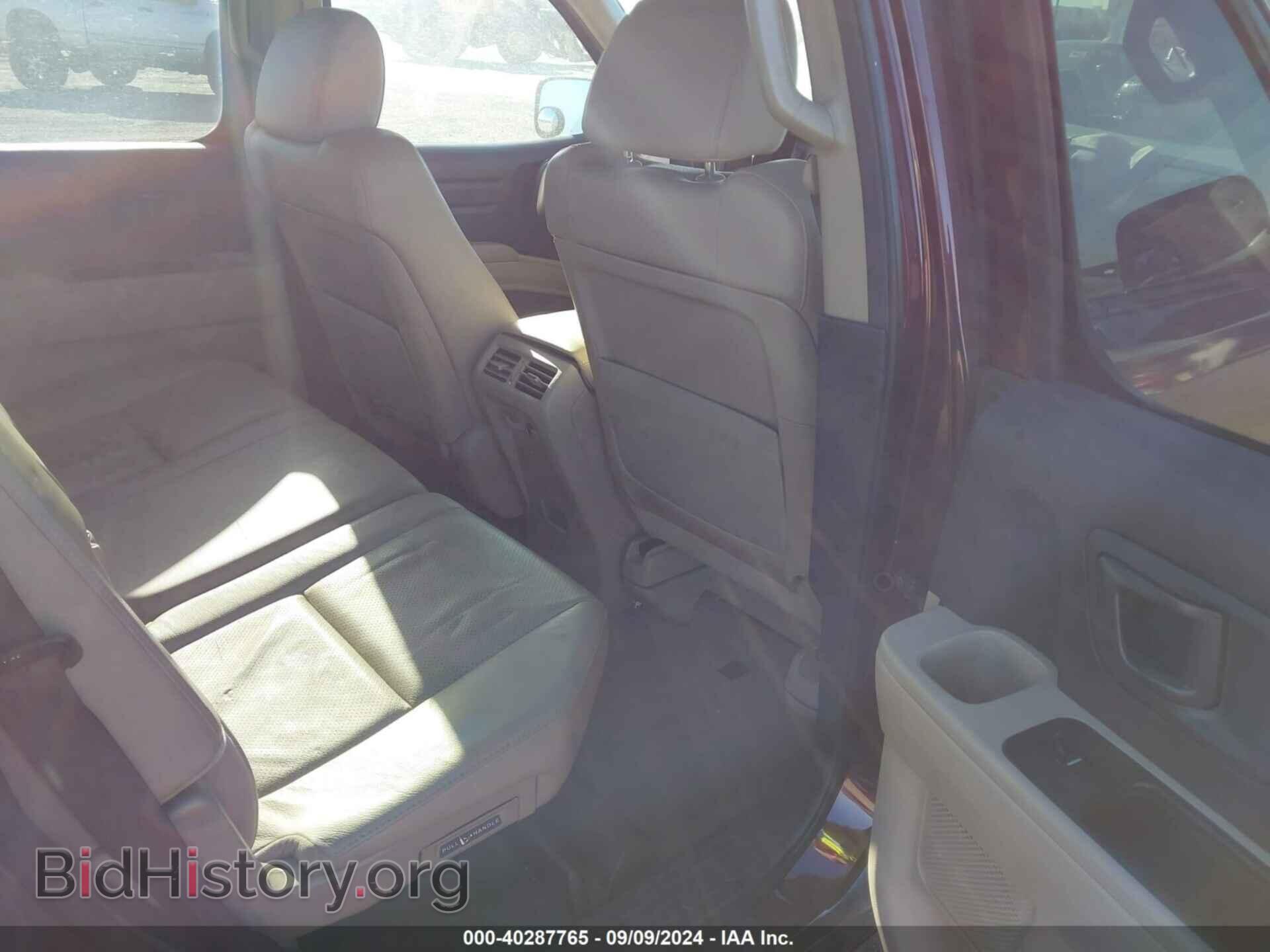 2009 HONDA RIDGELINE - VIN: 5FPYK16509B107836 - Фото 8