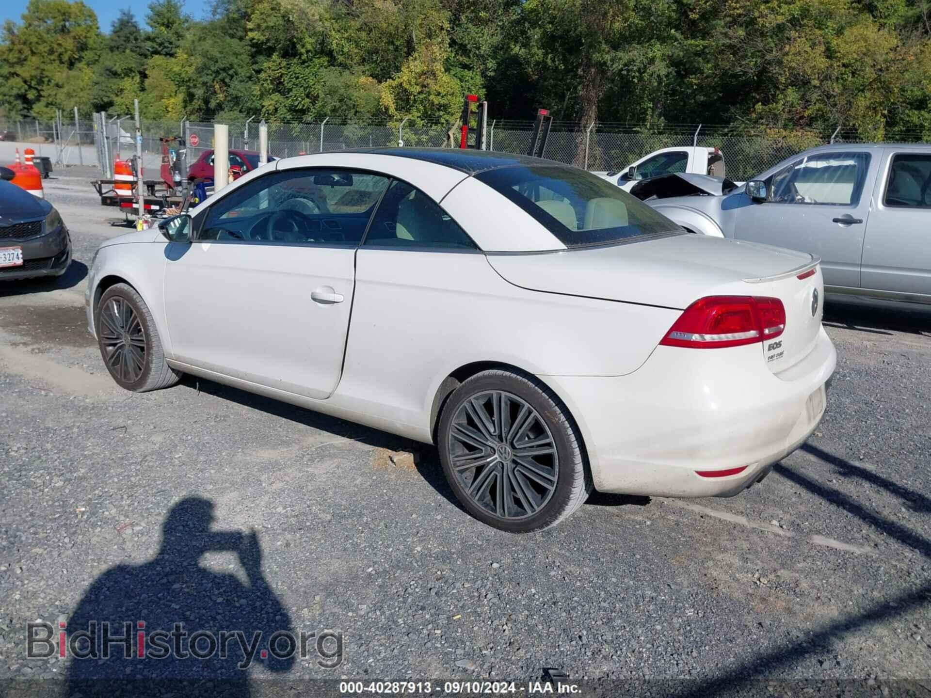 2014 VOLKSWAGEN EOS - VIN: WVWBW8AH9EV002236 - Фото 3