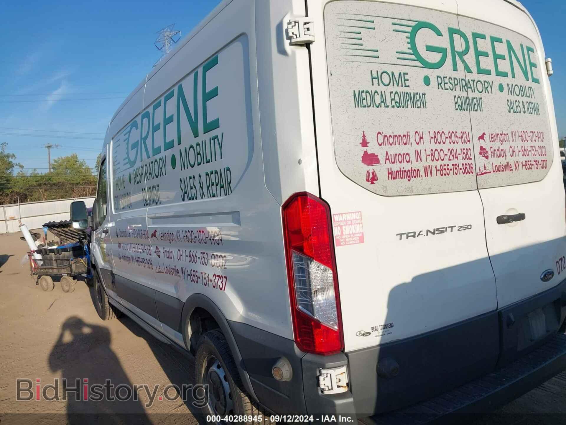 2016 FORD TRANSIT-250 - VIN: 1FTYR2CM9GKA68265 - Фото 3
