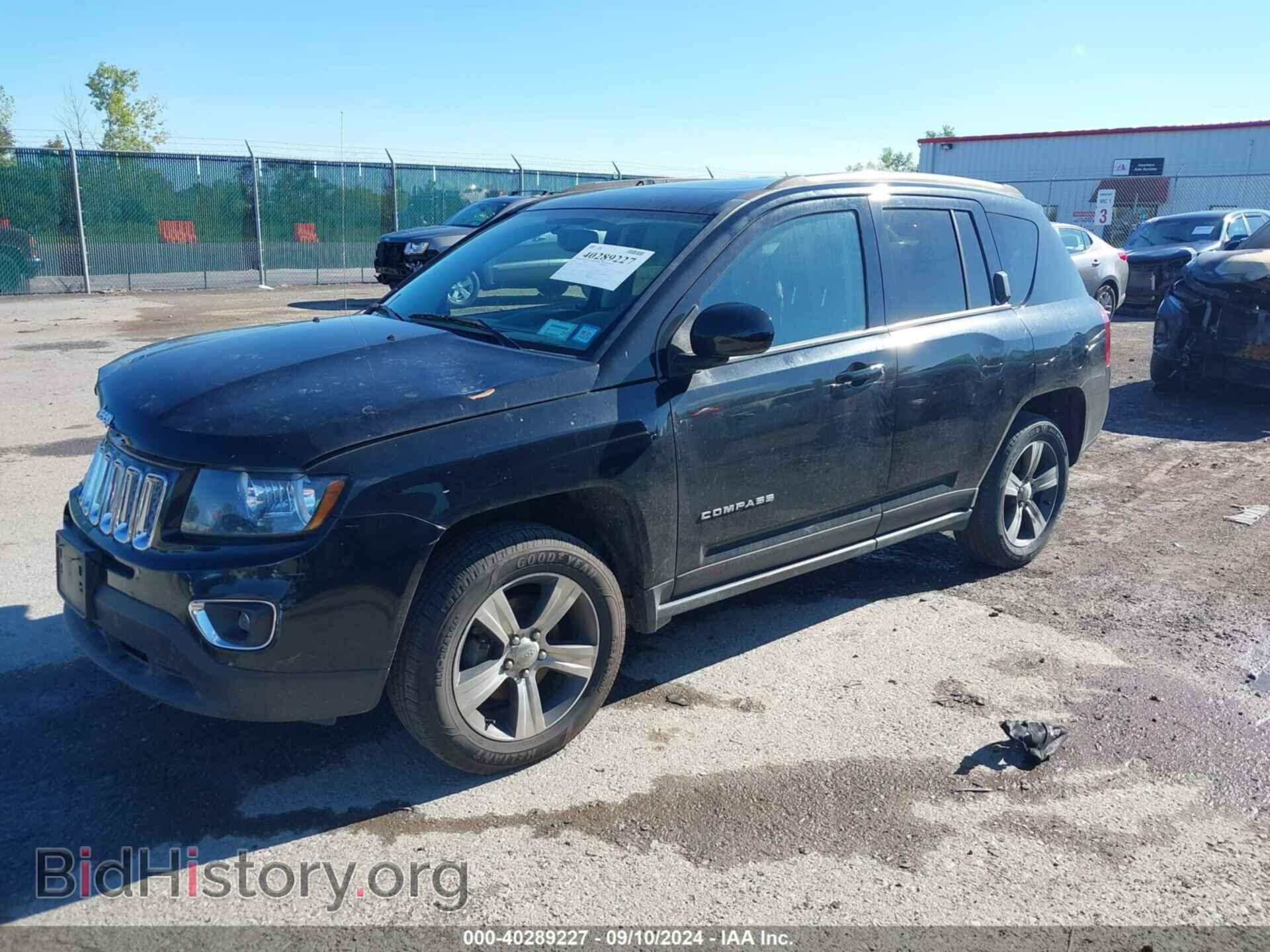 2016 JEEP COMPASS - VIN: 1C4NJDEB4GD573863 - Фото 2