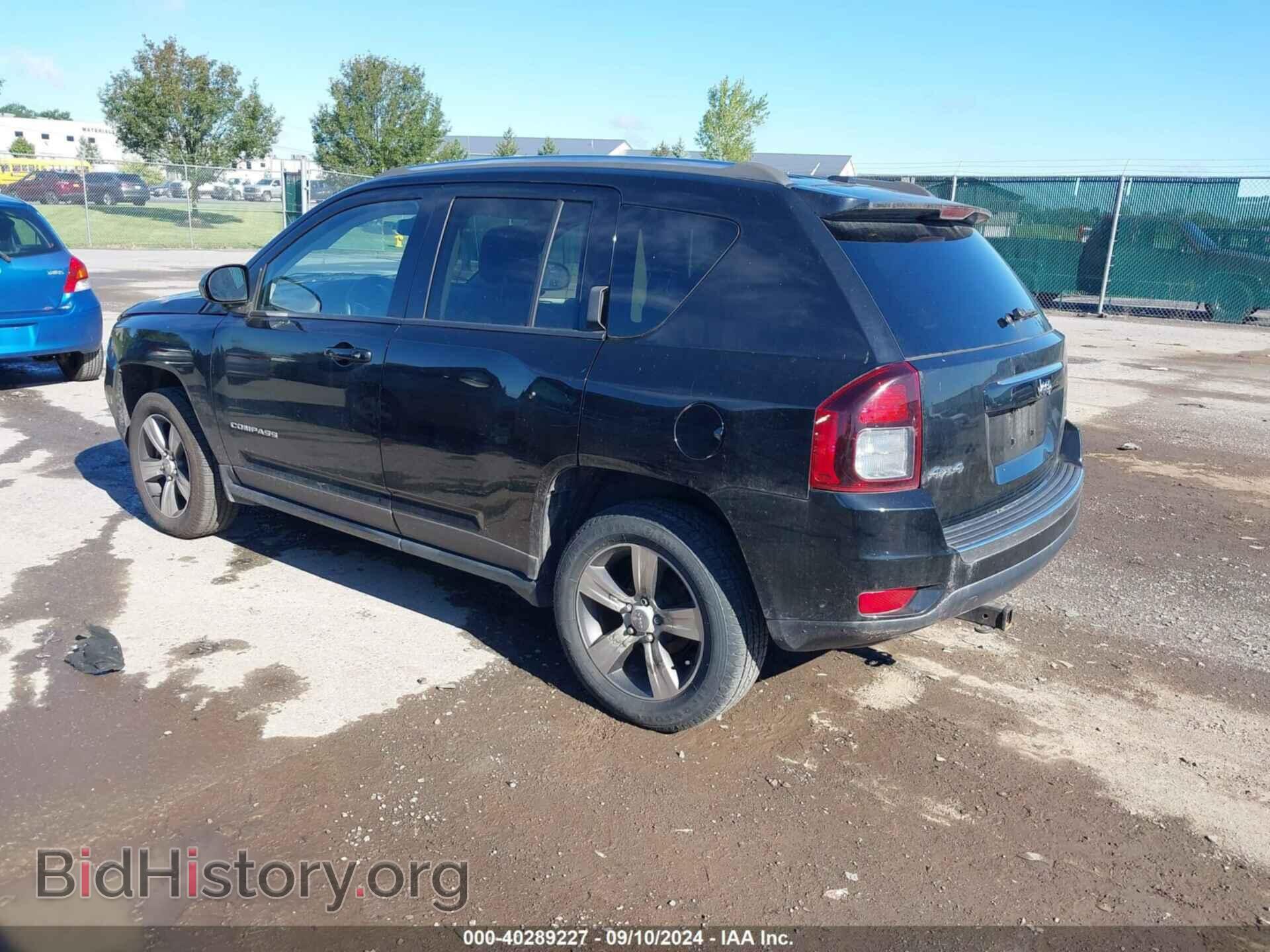 2016 JEEP COMPASS - VIN: 1C4NJDEB4GD573863 - Фото 3