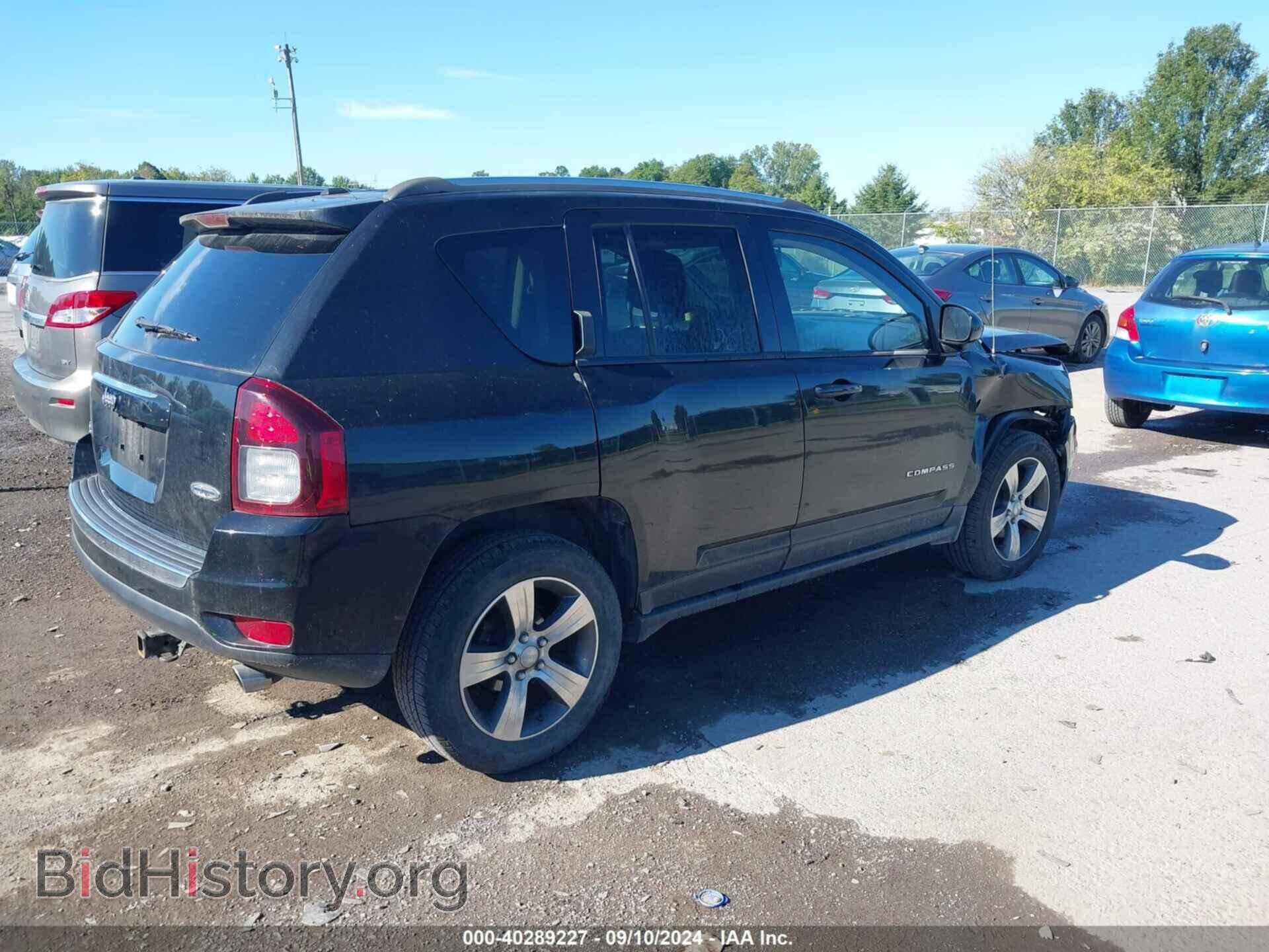 2016 JEEP COMPASS - VIN: 1C4NJDEB4GD573863 - Фото 4