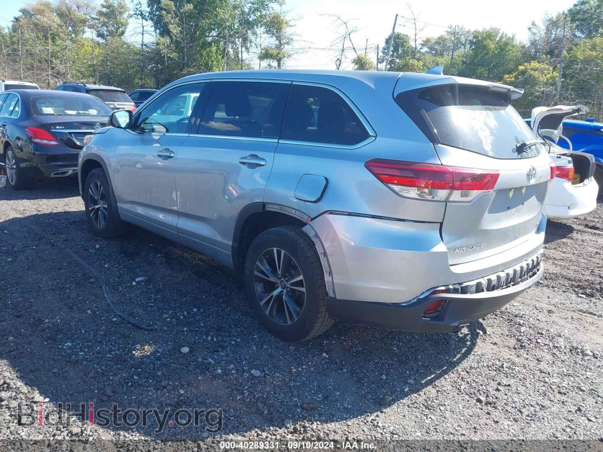 2018 TOYOTA HIGHLANDER - VIN: 5TDBZRFH1JS491662 - Фото 3