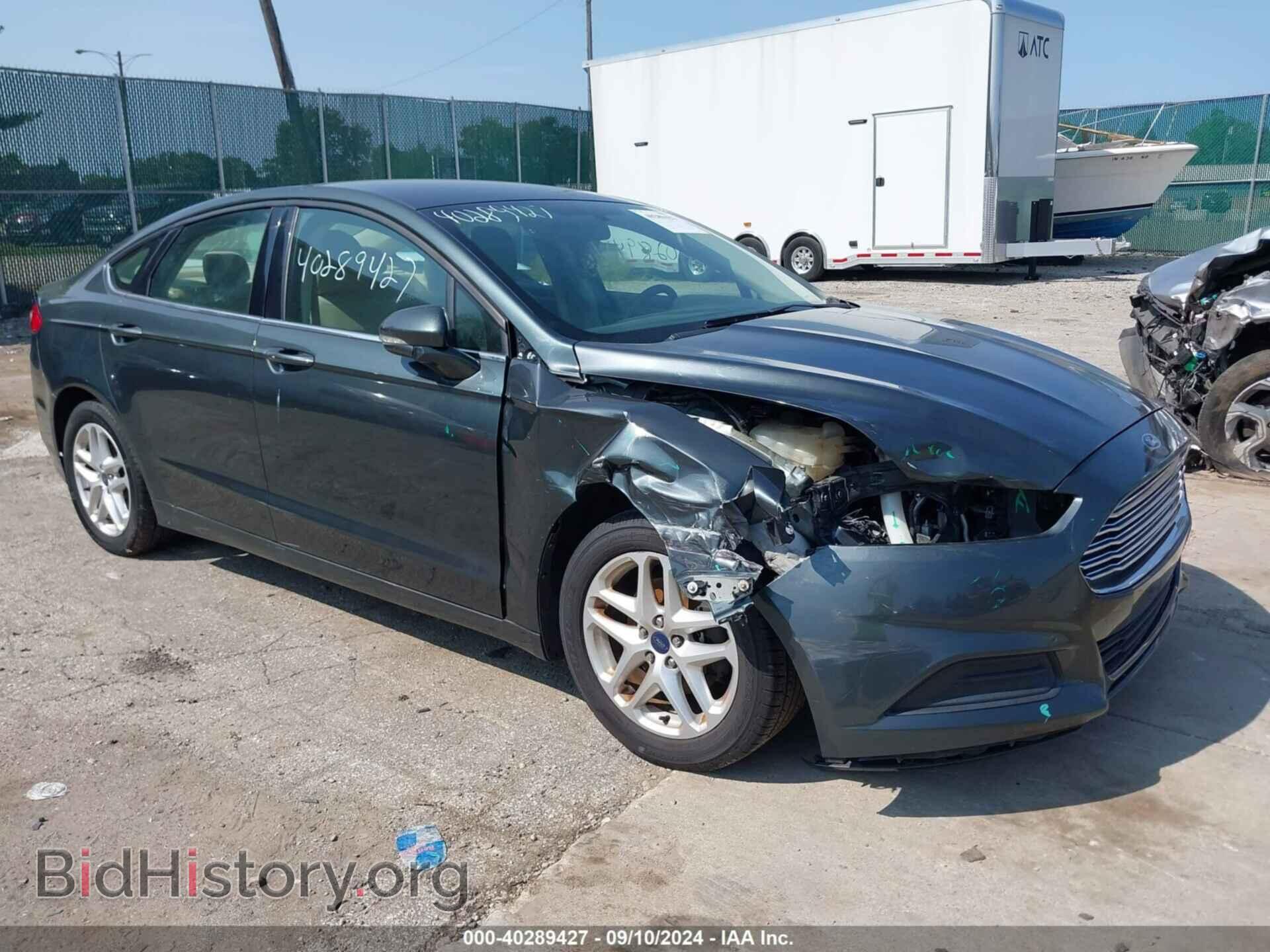 Photo 3FA6P0H76GR113071 - FORD FUSION 2016