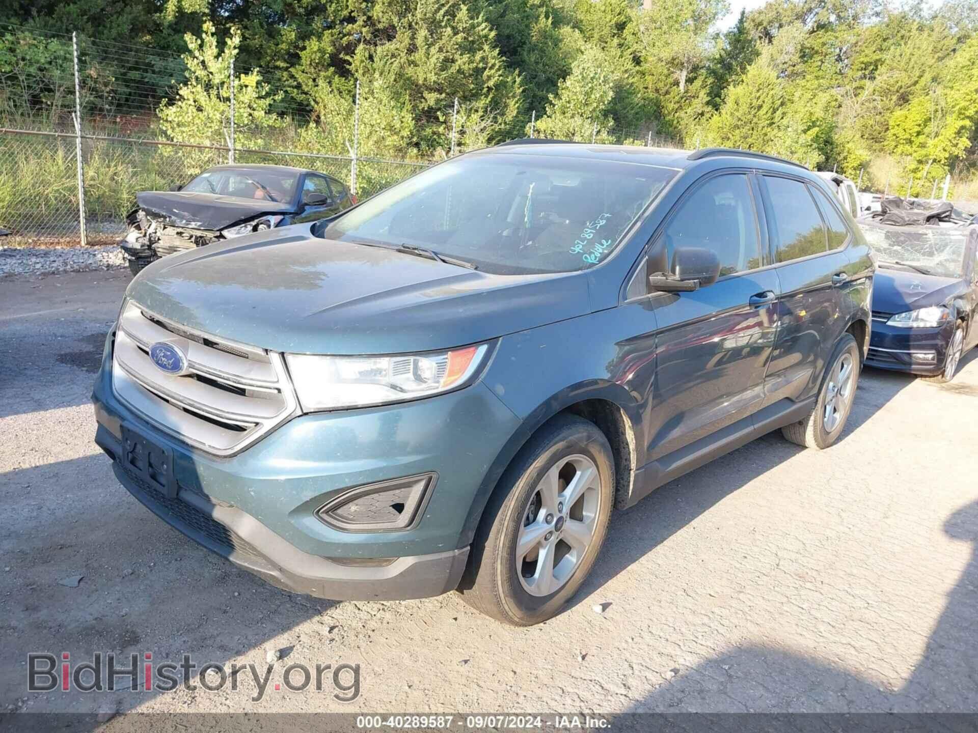 2016 FORD EDGE - VIN: 2FMPK3G92GBC42291 - Фото 2